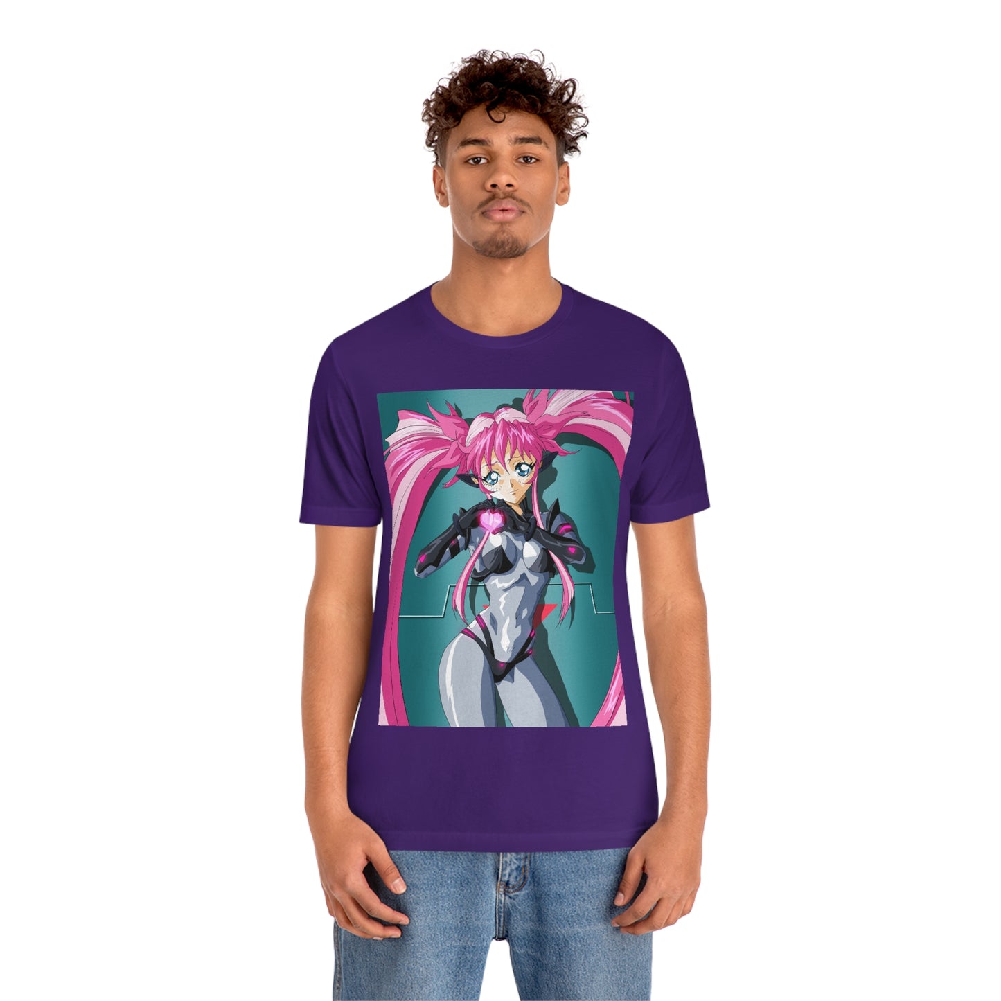 Yuimei hearts you just a little Unisex Jersey Short Sleeve Tee
