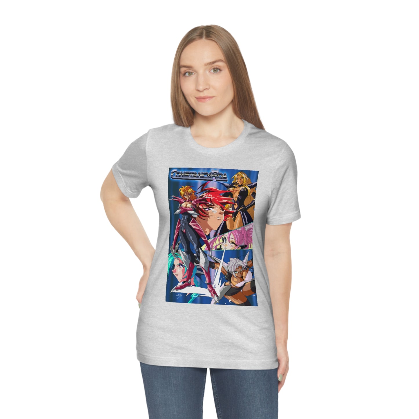 Constancy Roa poster art Unisex Jersey Short Sleeve Tee