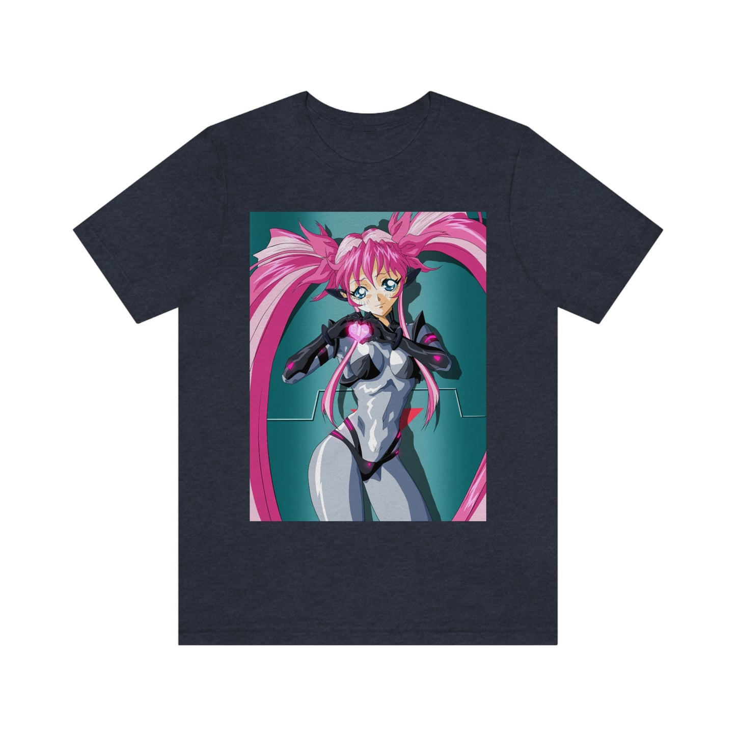 Yuimei hearts you just a little Unisex Jersey Short Sleeve Tee
