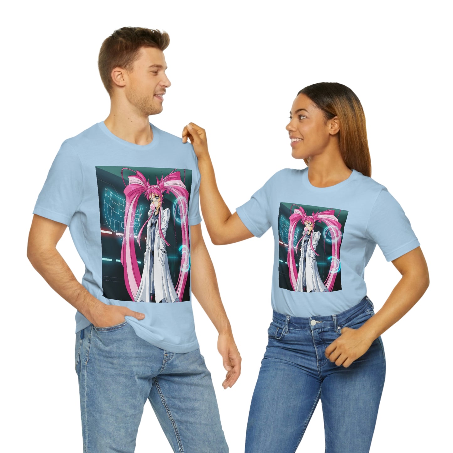 Yuimei definitely not plotting world domination Unisex Jersey Short Sleeve Tee