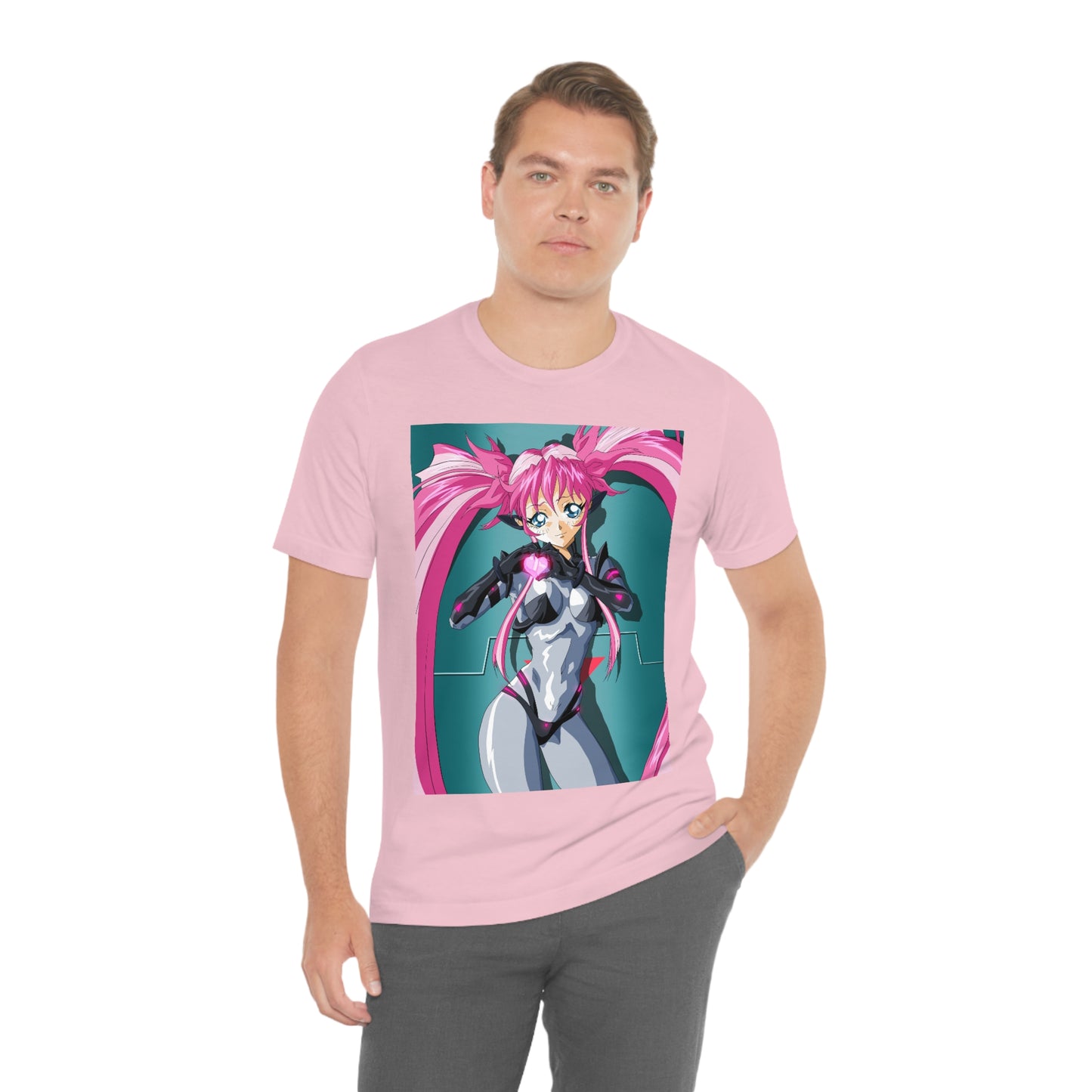 Yuimei hearts you just a little Unisex Jersey Short Sleeve Tee