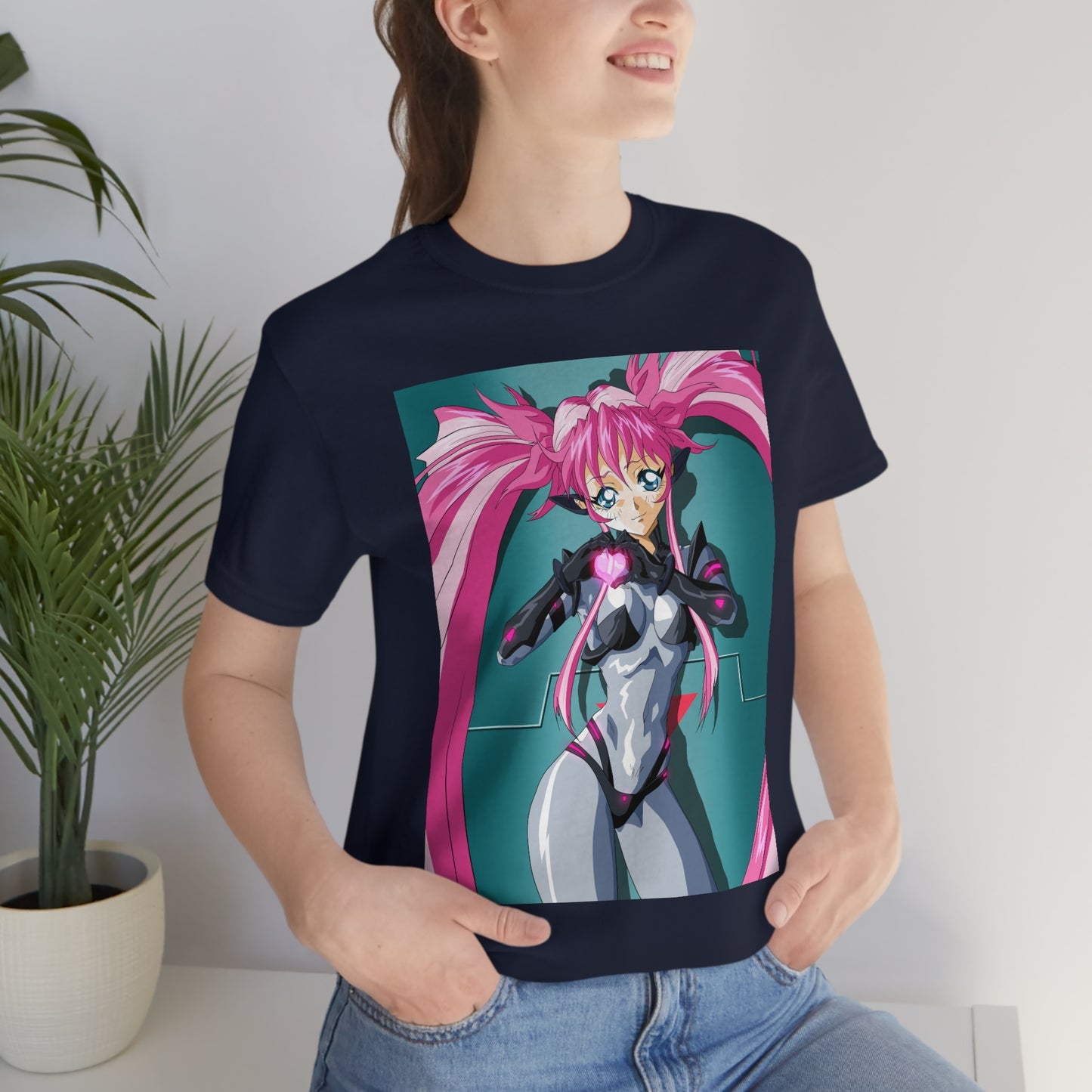 Yuimei hearts you just a little Unisex Jersey Short Sleeve Tee