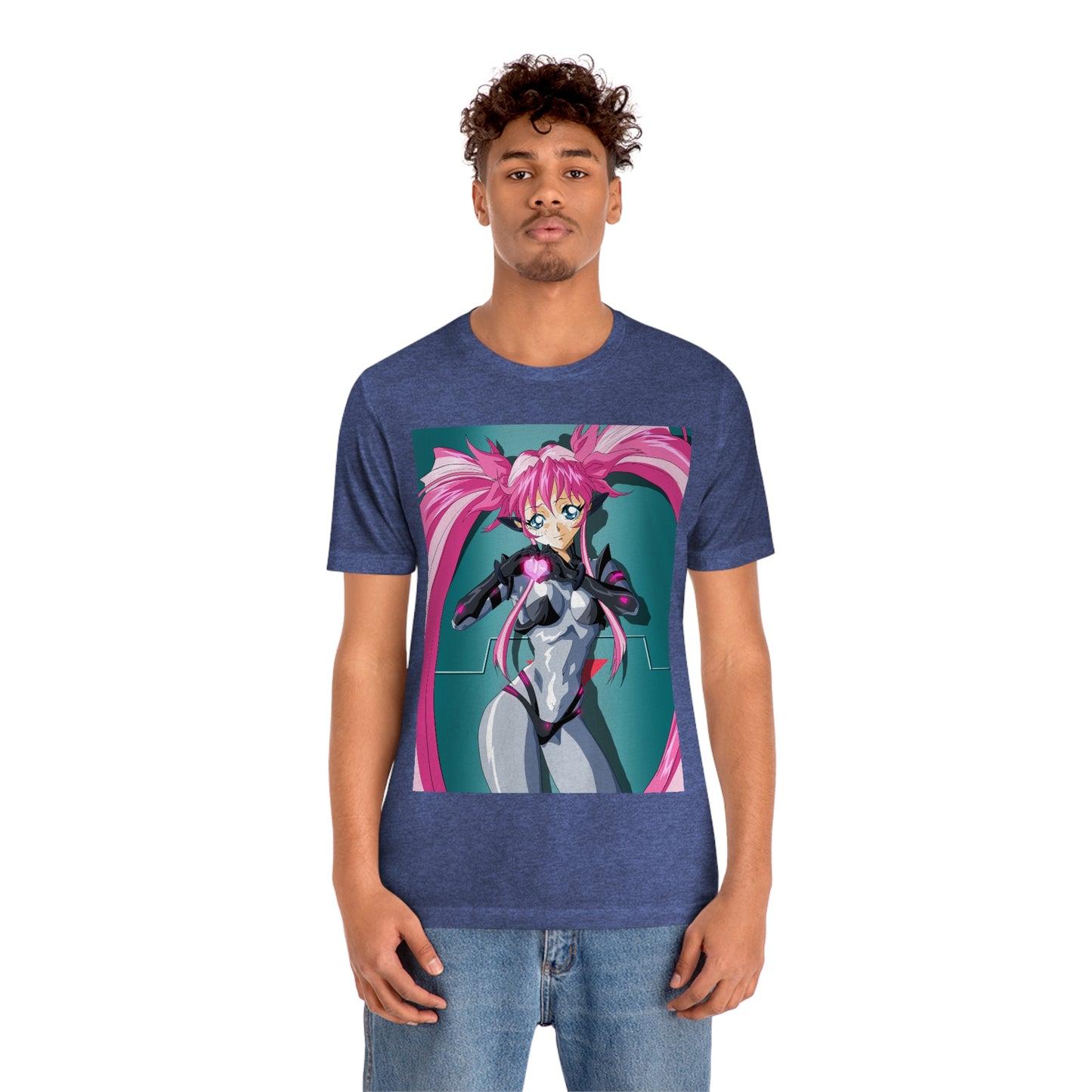 Yuimei hearts you just a little Unisex Jersey Short Sleeve Tee