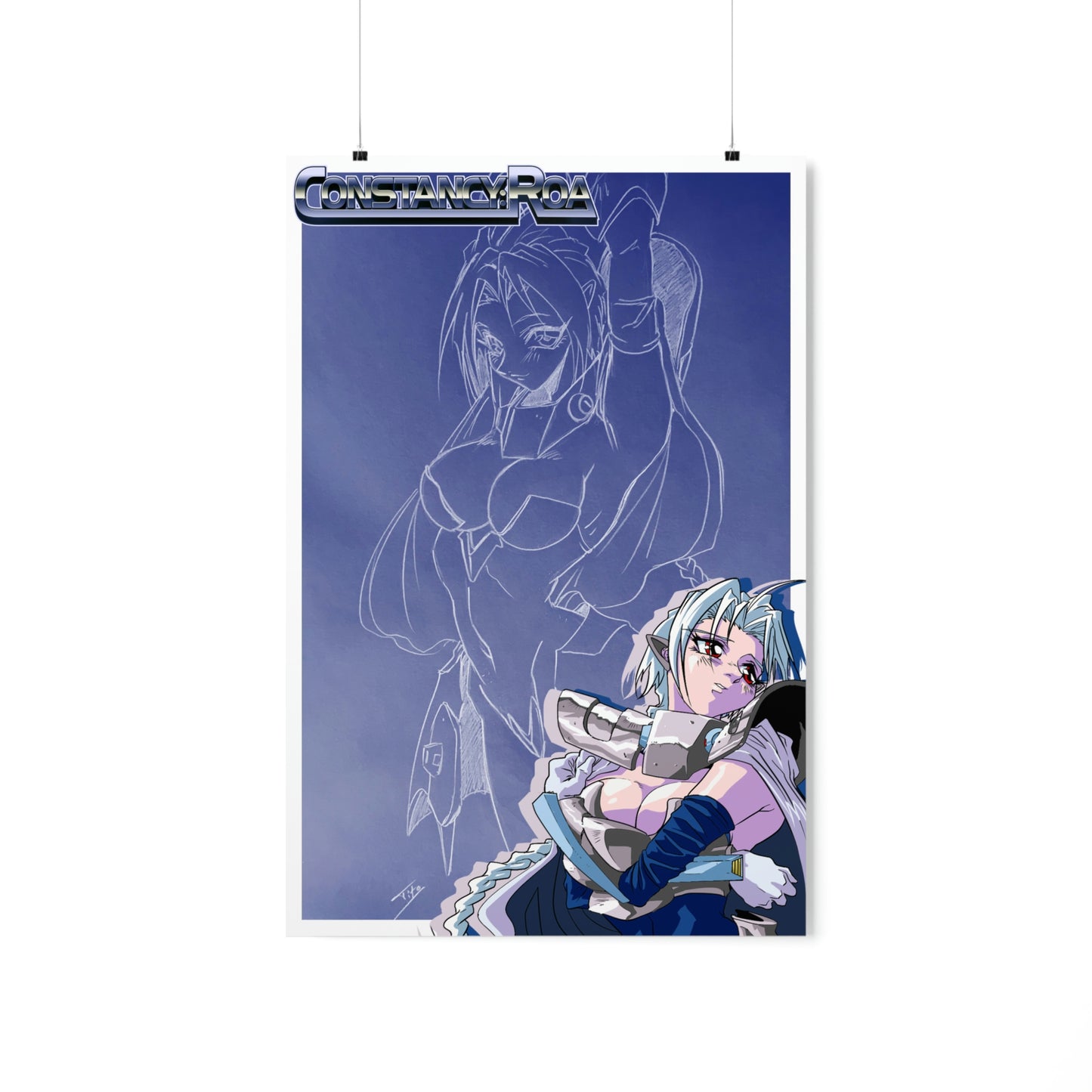 Adama artwork Premium Matte Vertical Poster