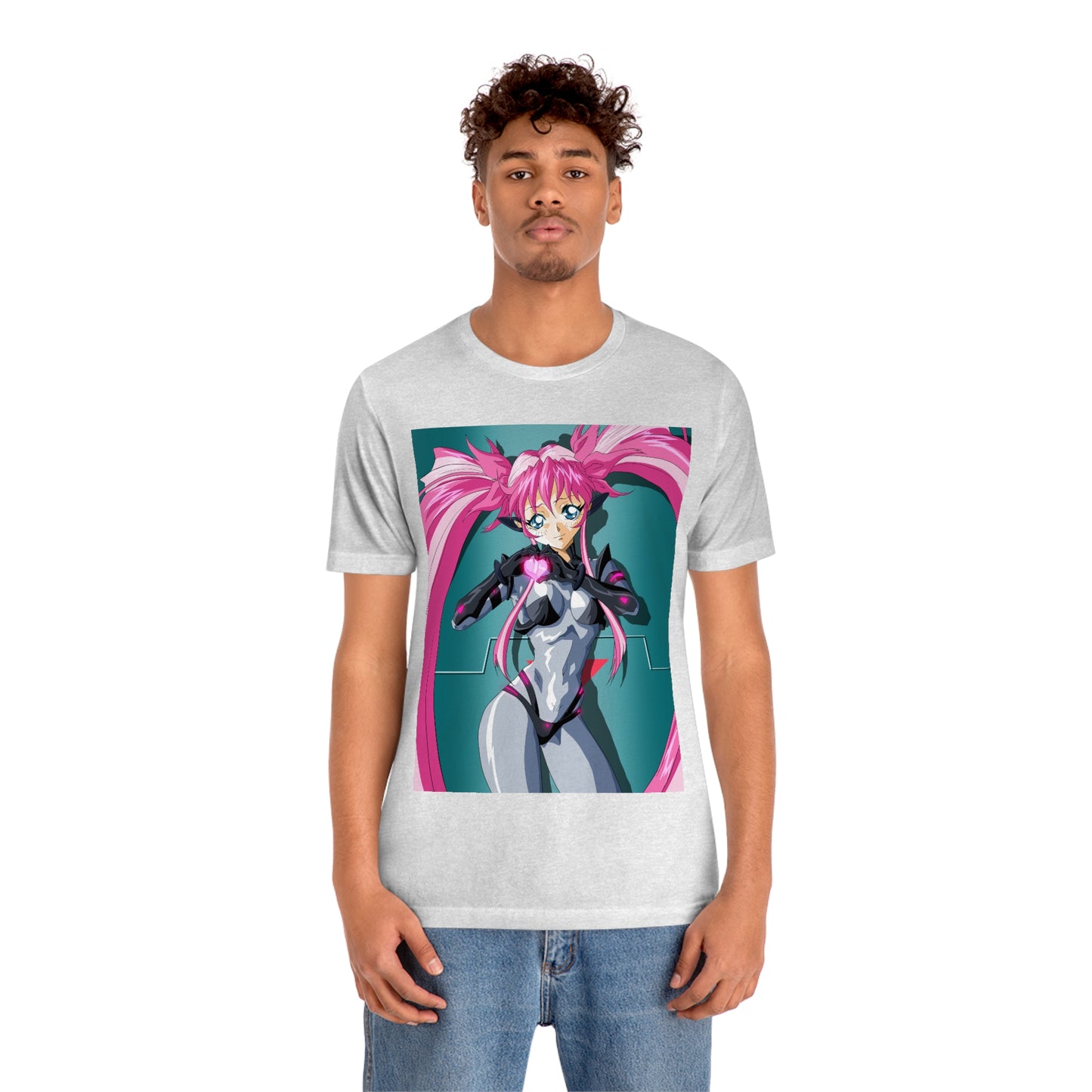 Yuimei hearts you just a little Unisex Jersey Short Sleeve Tee