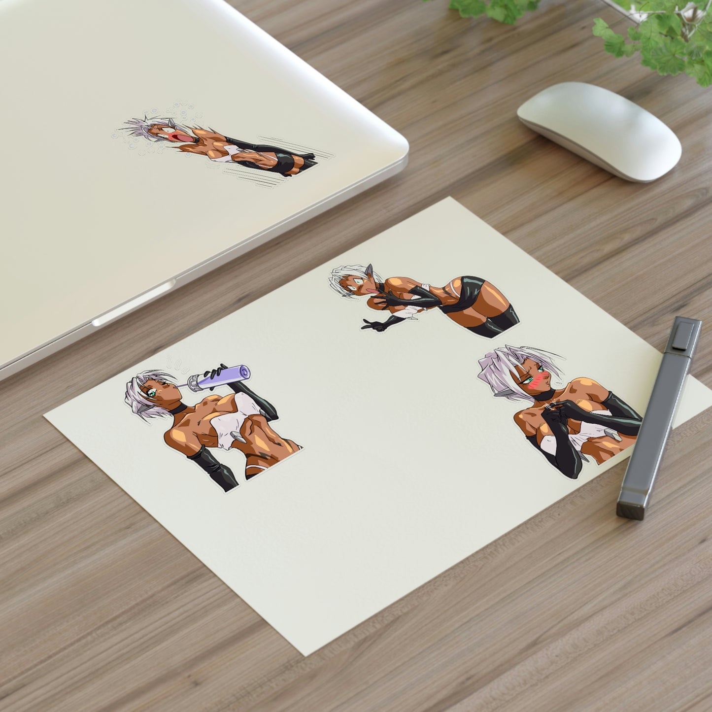 Misha cute and sexy Sticker Sheets