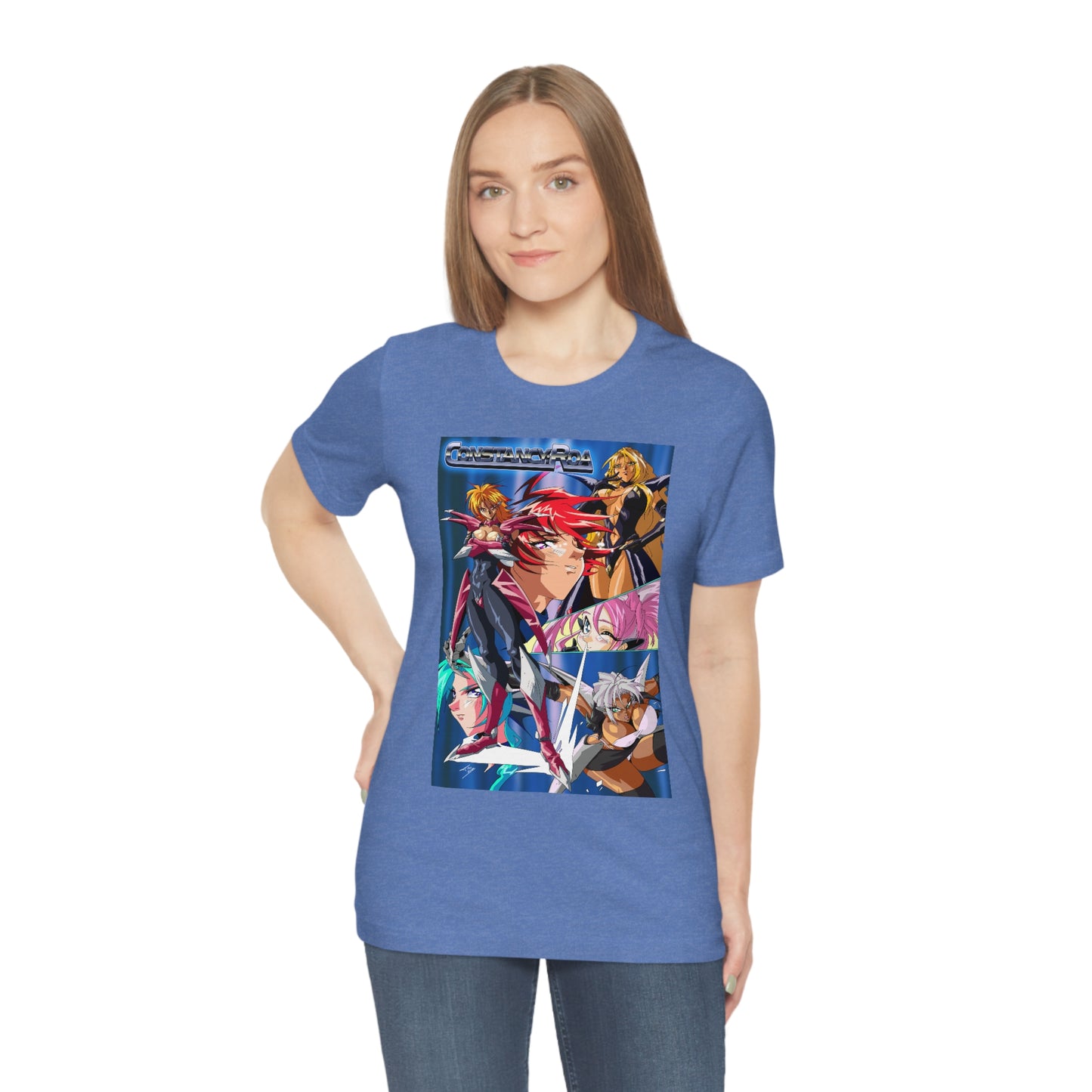 Constancy Roa poster art Unisex Jersey Short Sleeve Tee