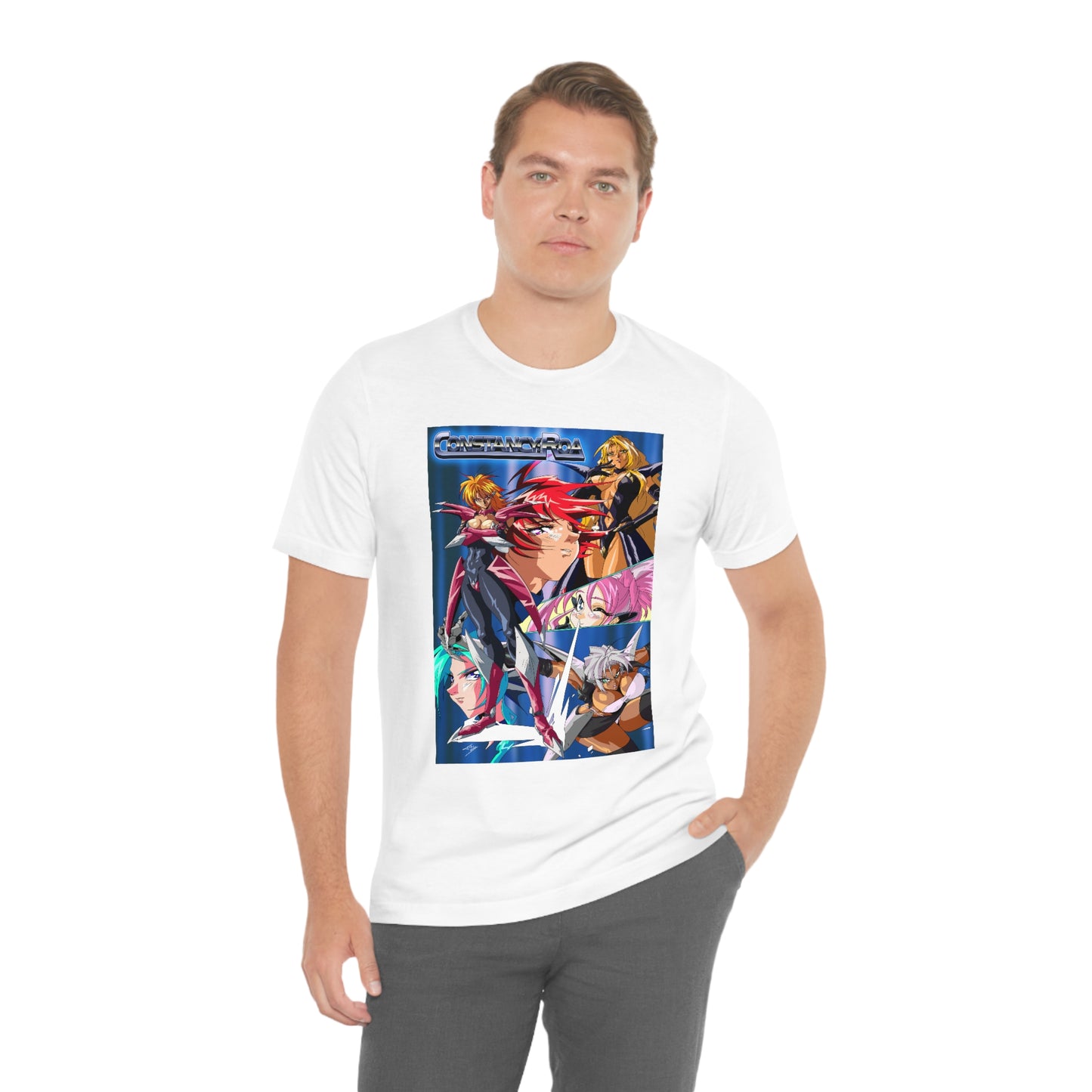 Constancy Roa poster art Unisex Jersey Short Sleeve Tee