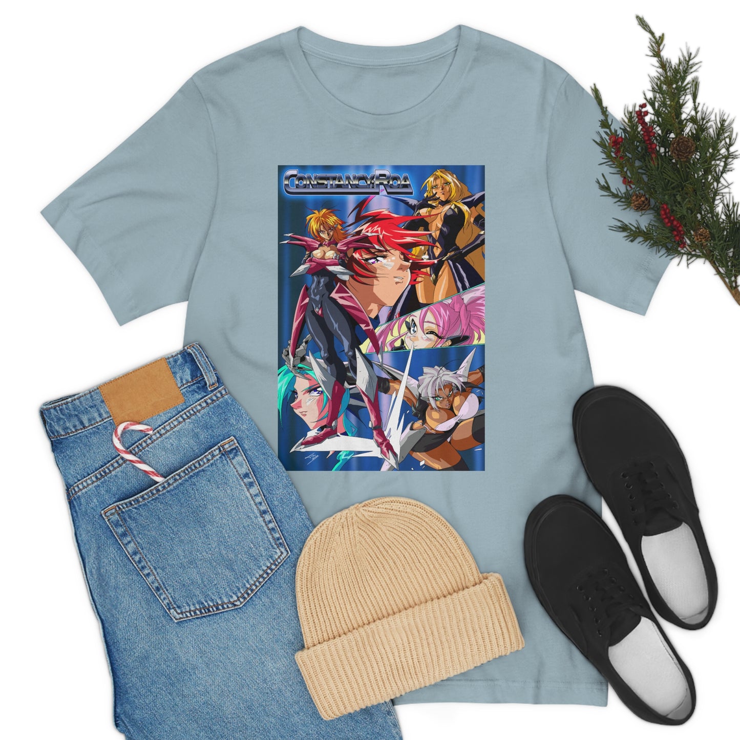 Constancy Roa poster art Unisex Jersey Short Sleeve Tee