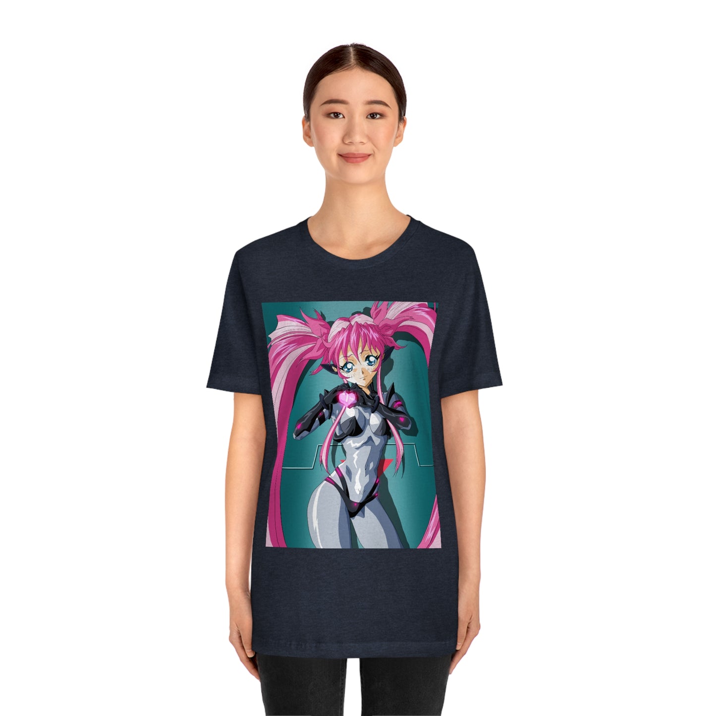 Yuimei hearts you just a little Unisex Jersey Short Sleeve Tee