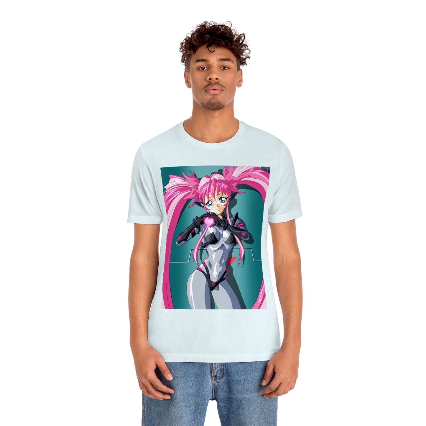 Yuimei hearts you just a little Unisex Jersey Short Sleeve Tee