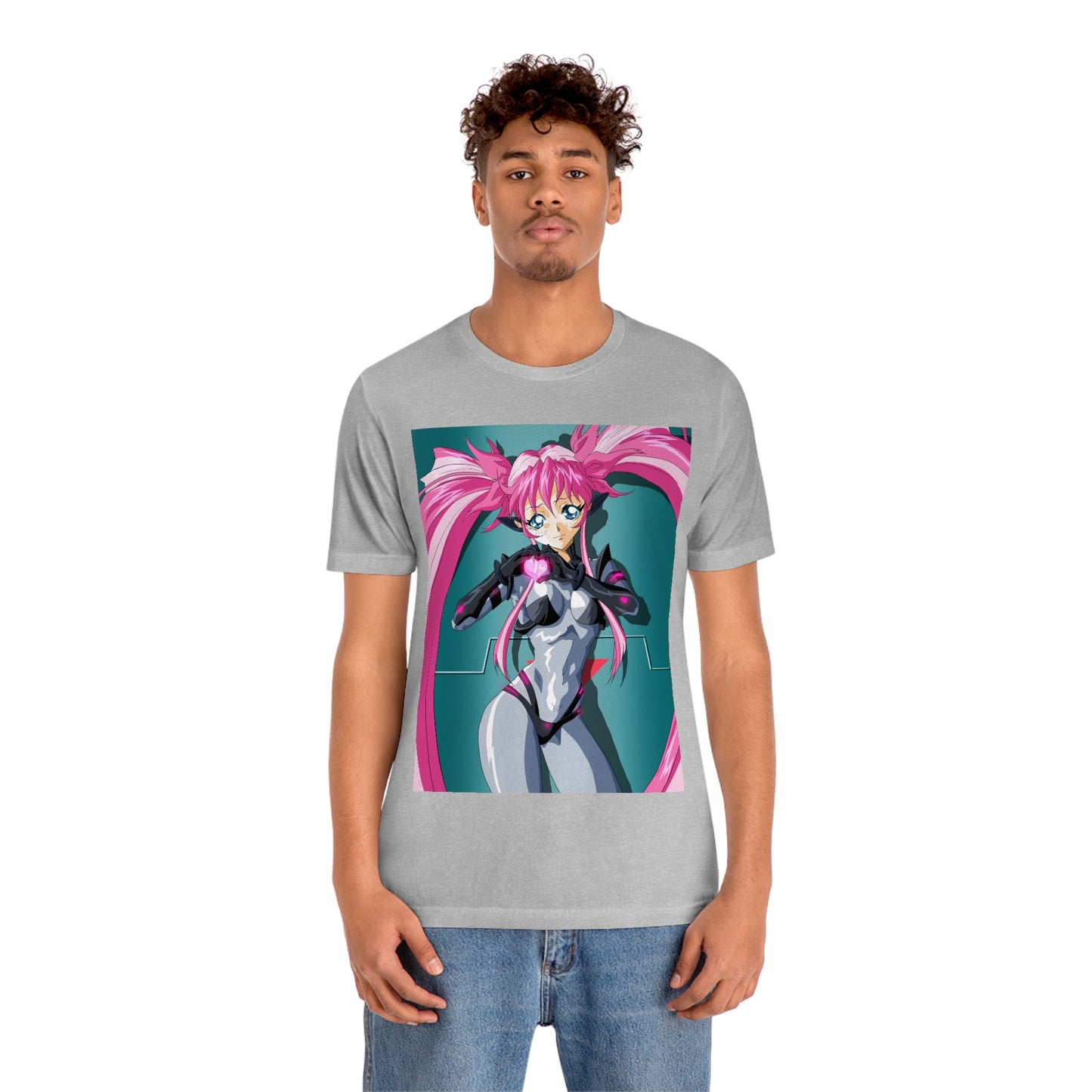 Yuimei hearts you just a little Unisex Jersey Short Sleeve Tee