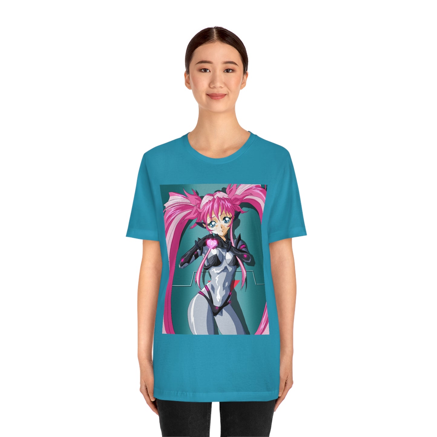Yuimei hearts you just a little Unisex Jersey Short Sleeve Tee