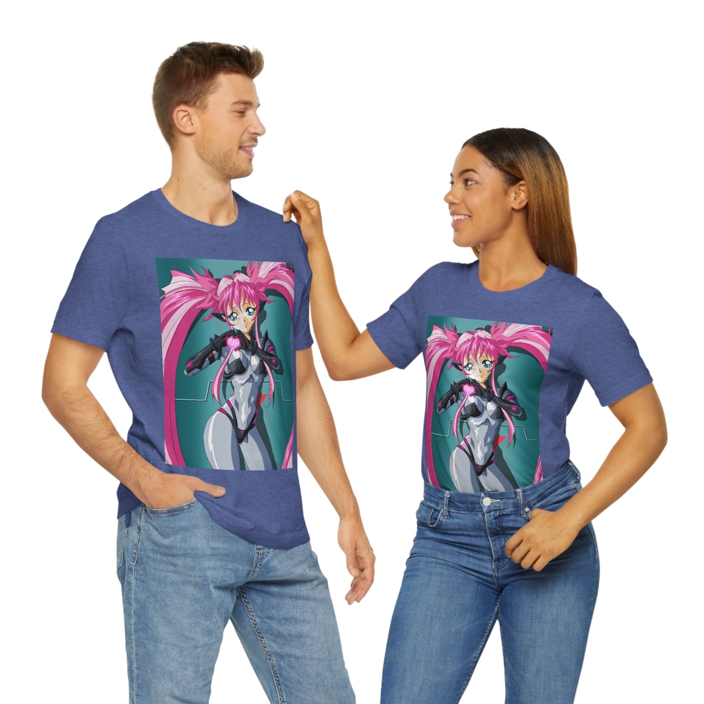 Yuimei hearts you just a little Unisex Jersey Short Sleeve Tee