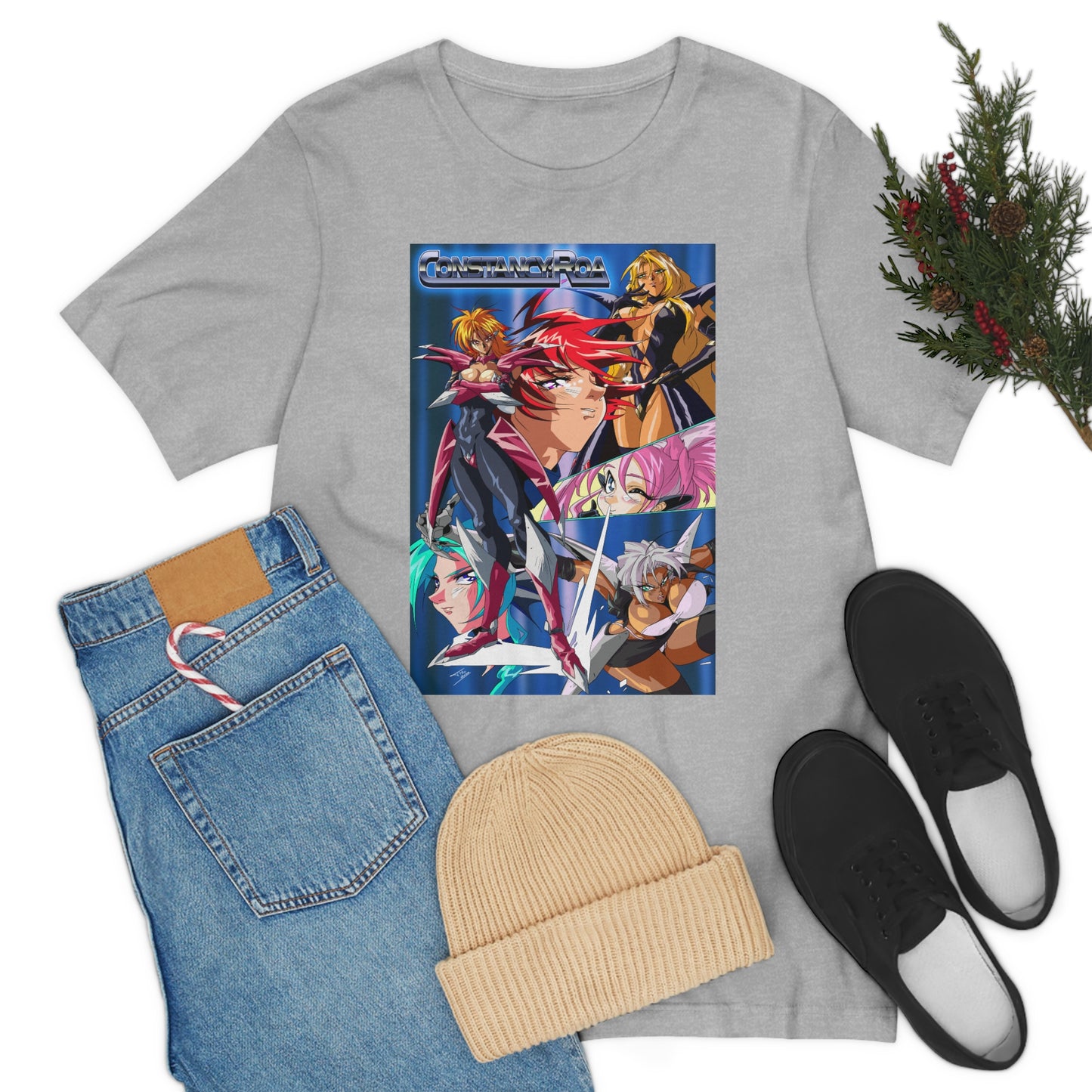 Constancy Roa poster art Unisex Jersey Short Sleeve Tee