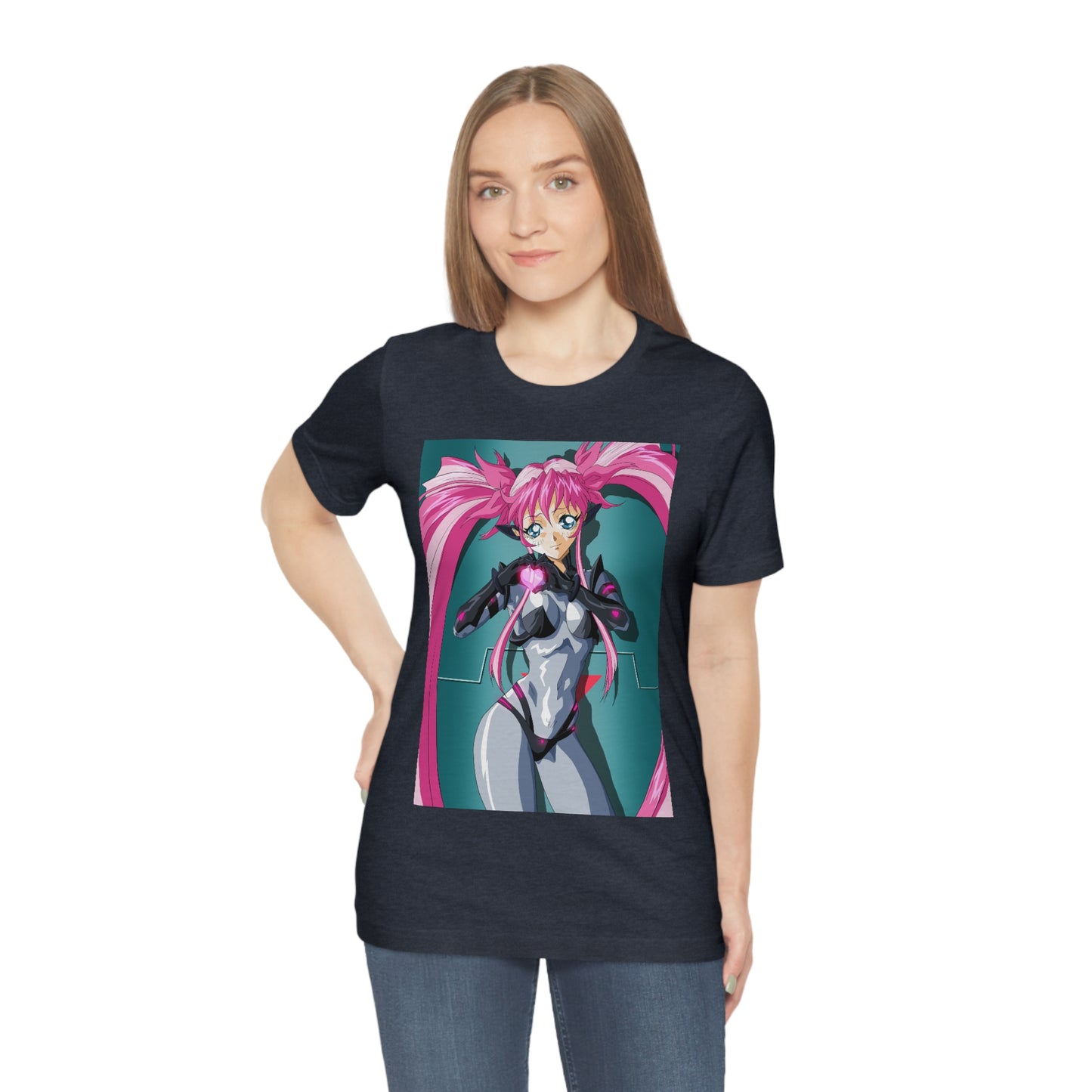 Yuimei hearts you just a little Unisex Jersey Short Sleeve Tee