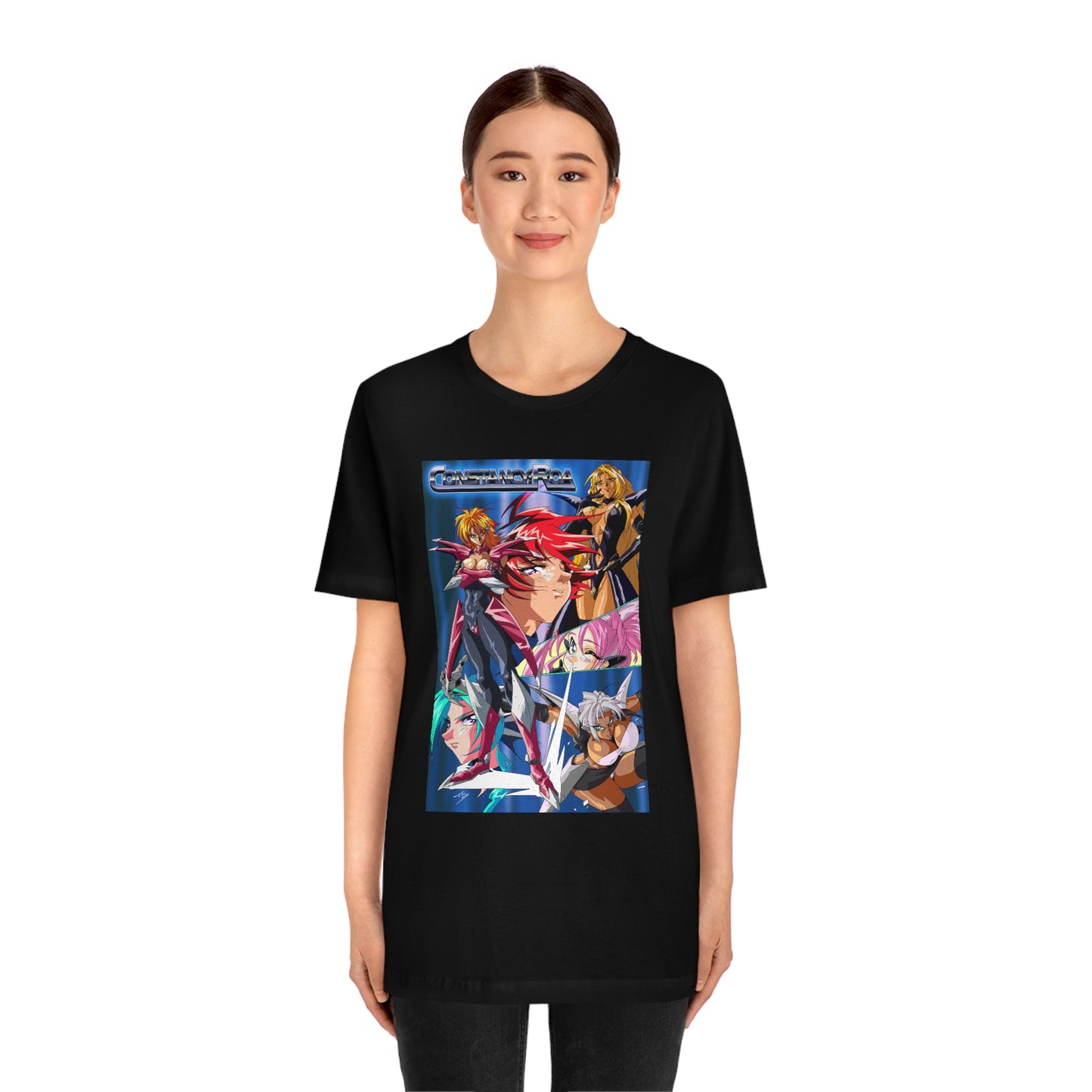 Constancy Roa poster art Unisex Jersey Short Sleeve Tee