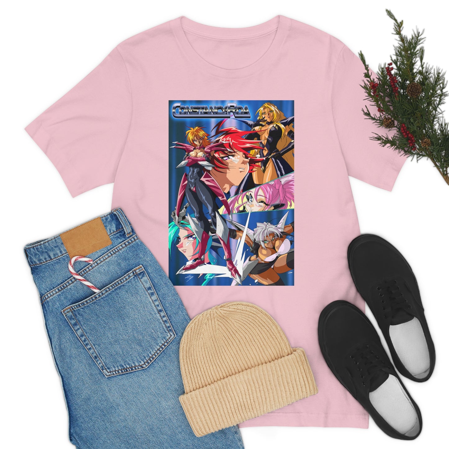 Constancy Roa poster art Unisex Jersey Short Sleeve Tee