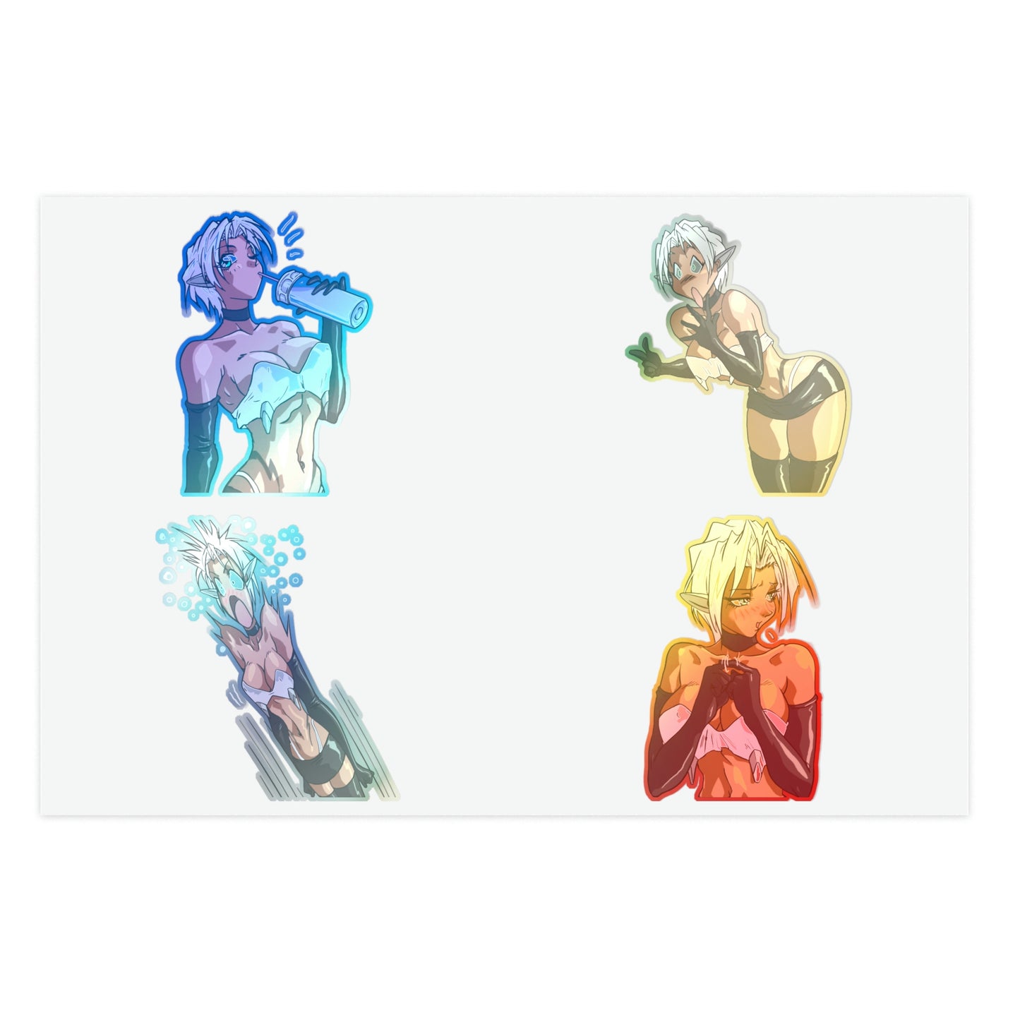 Misha cute and sexy Sticker Sheets
