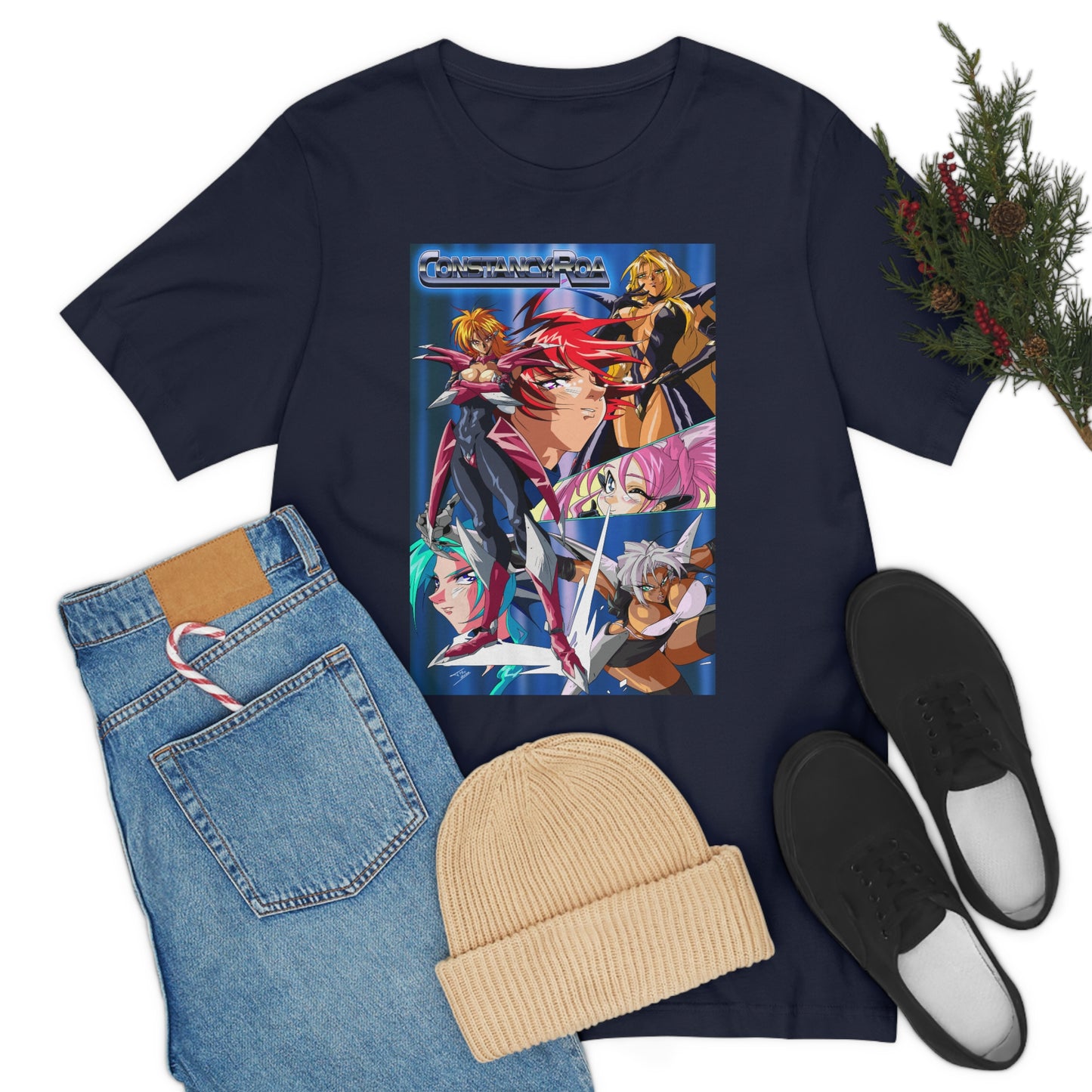 Constancy Roa poster art Unisex Jersey Short Sleeve Tee
