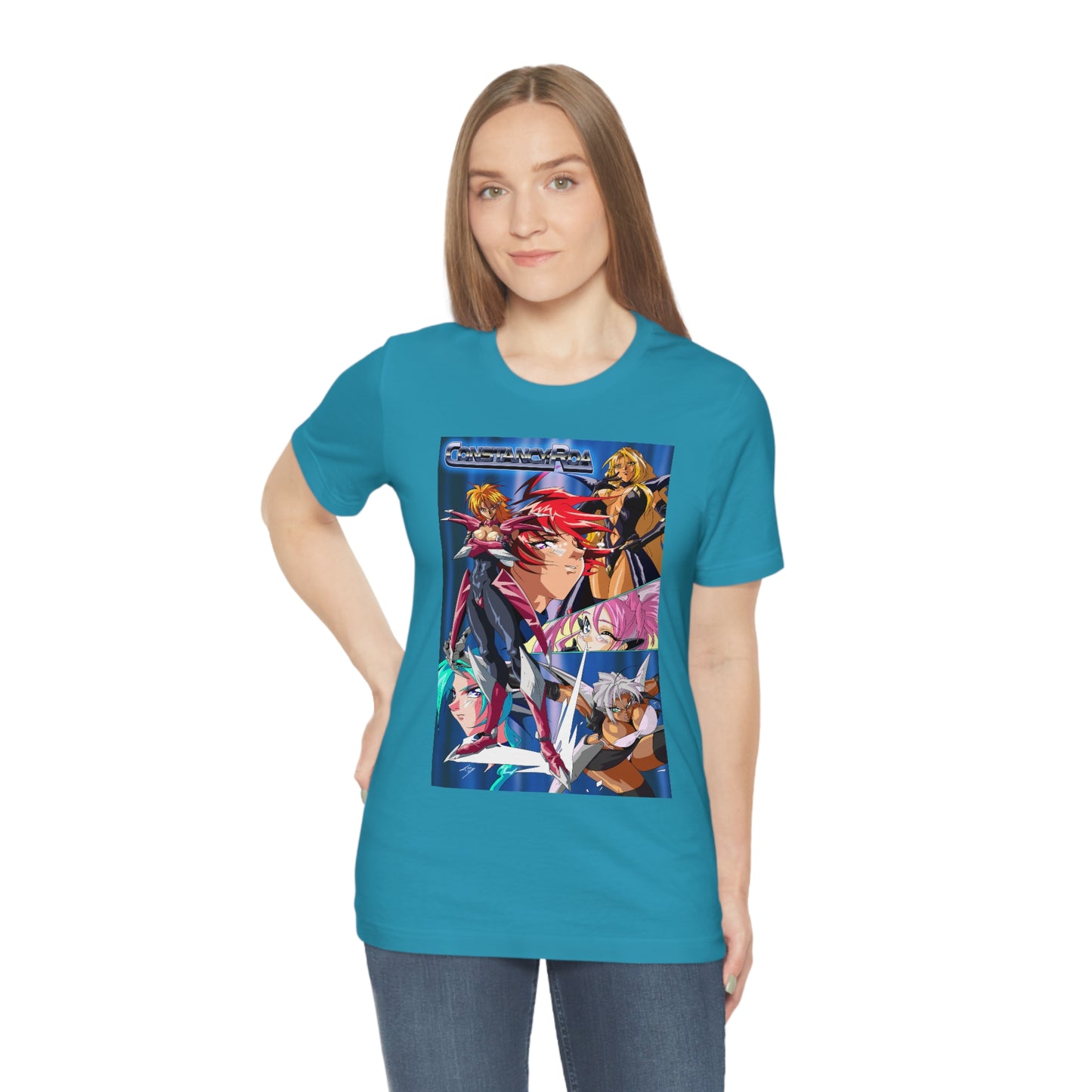 Constancy Roa poster art Unisex Jersey Short Sleeve Tee