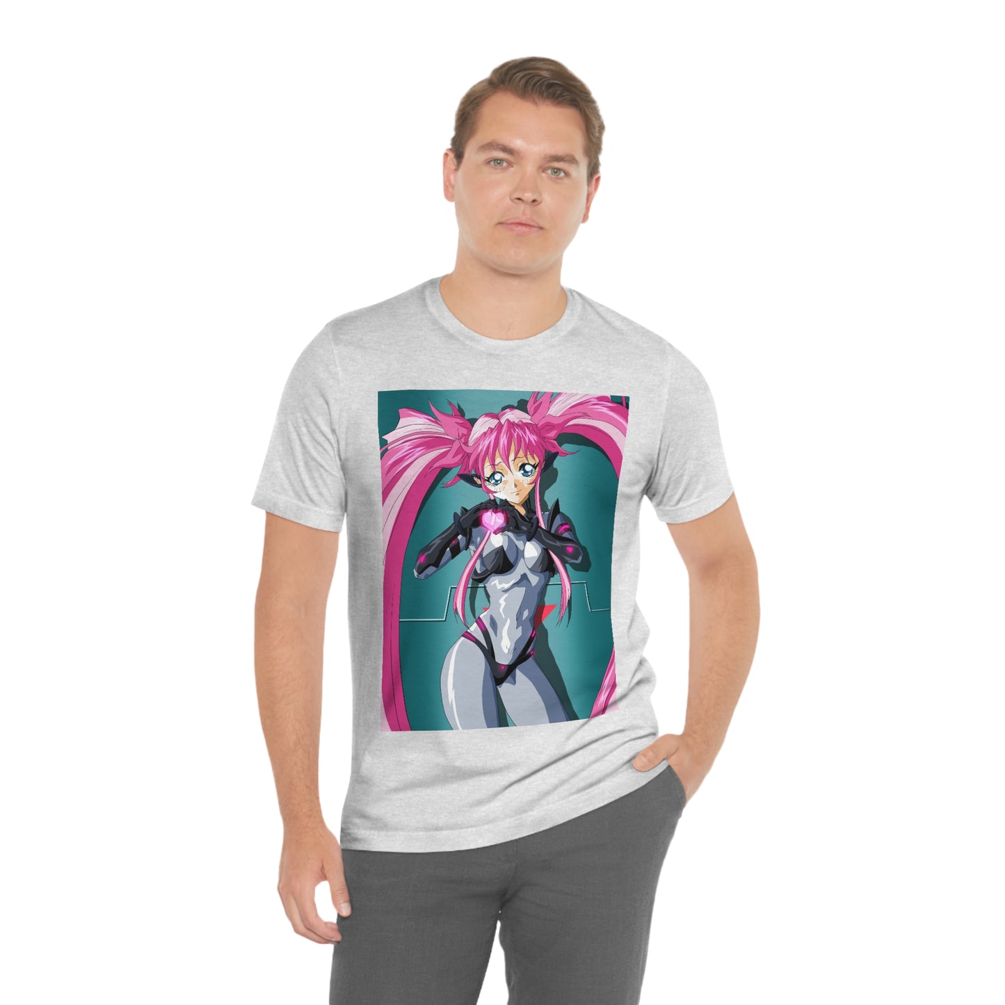 Yuimei hearts you just a little Unisex Jersey Short Sleeve Tee