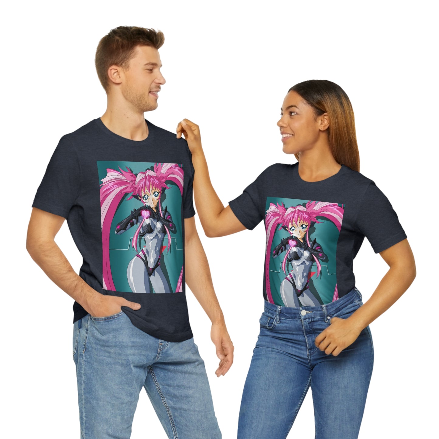 Yuimei hearts you just a little Unisex Jersey Short Sleeve Tee