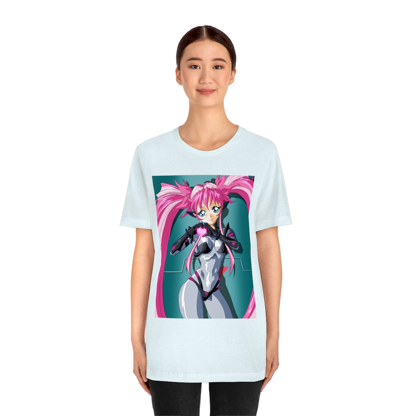 Yuimei hearts you just a little Unisex Jersey Short Sleeve Tee