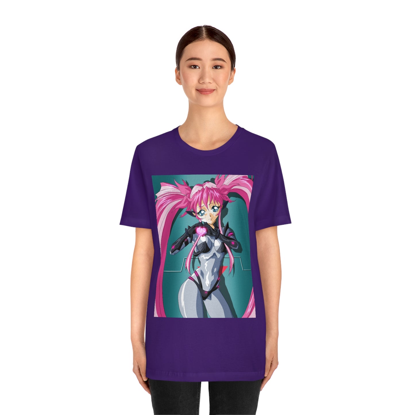 Yuimei hearts you just a little Unisex Jersey Short Sleeve Tee