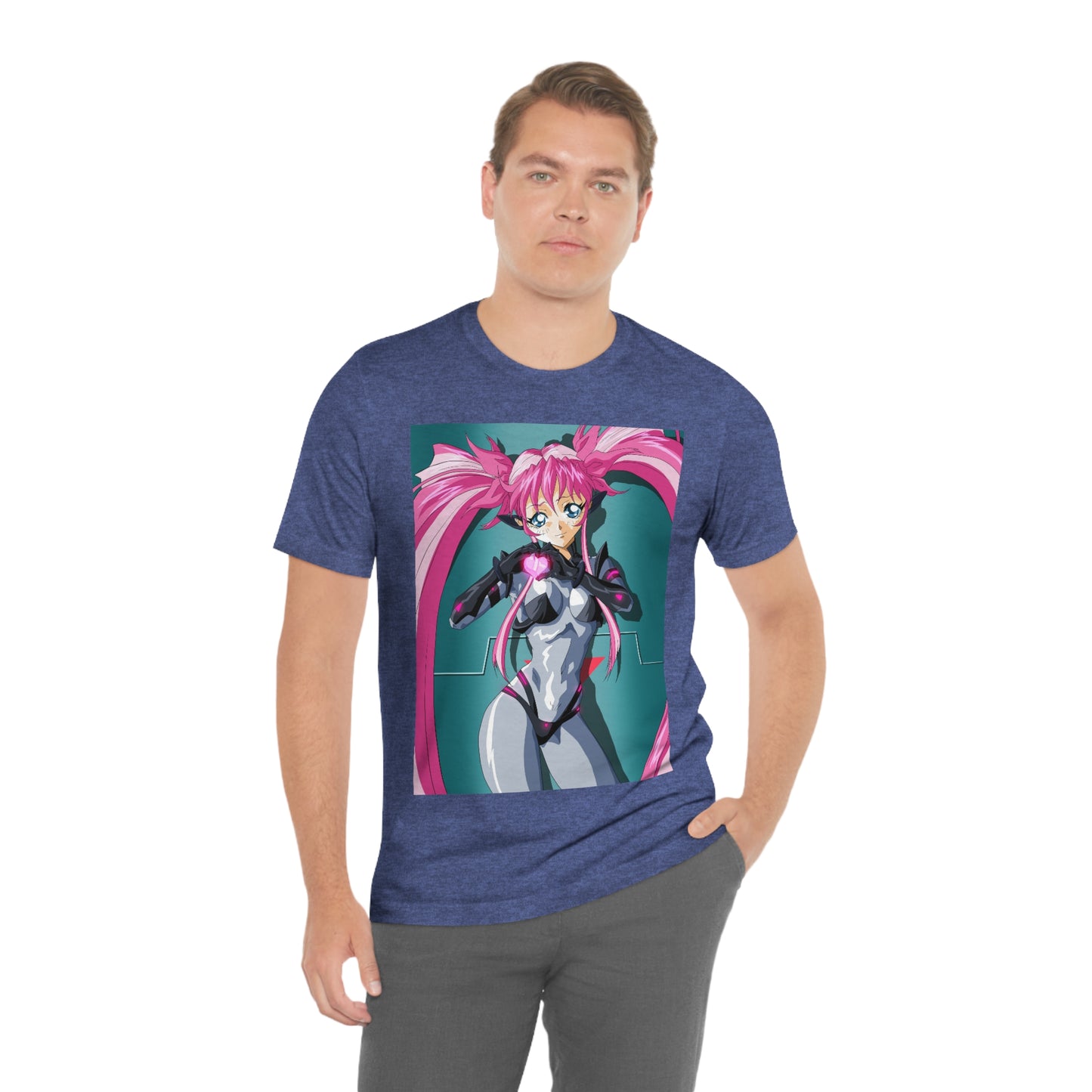 Yuimei hearts you just a little Unisex Jersey Short Sleeve Tee