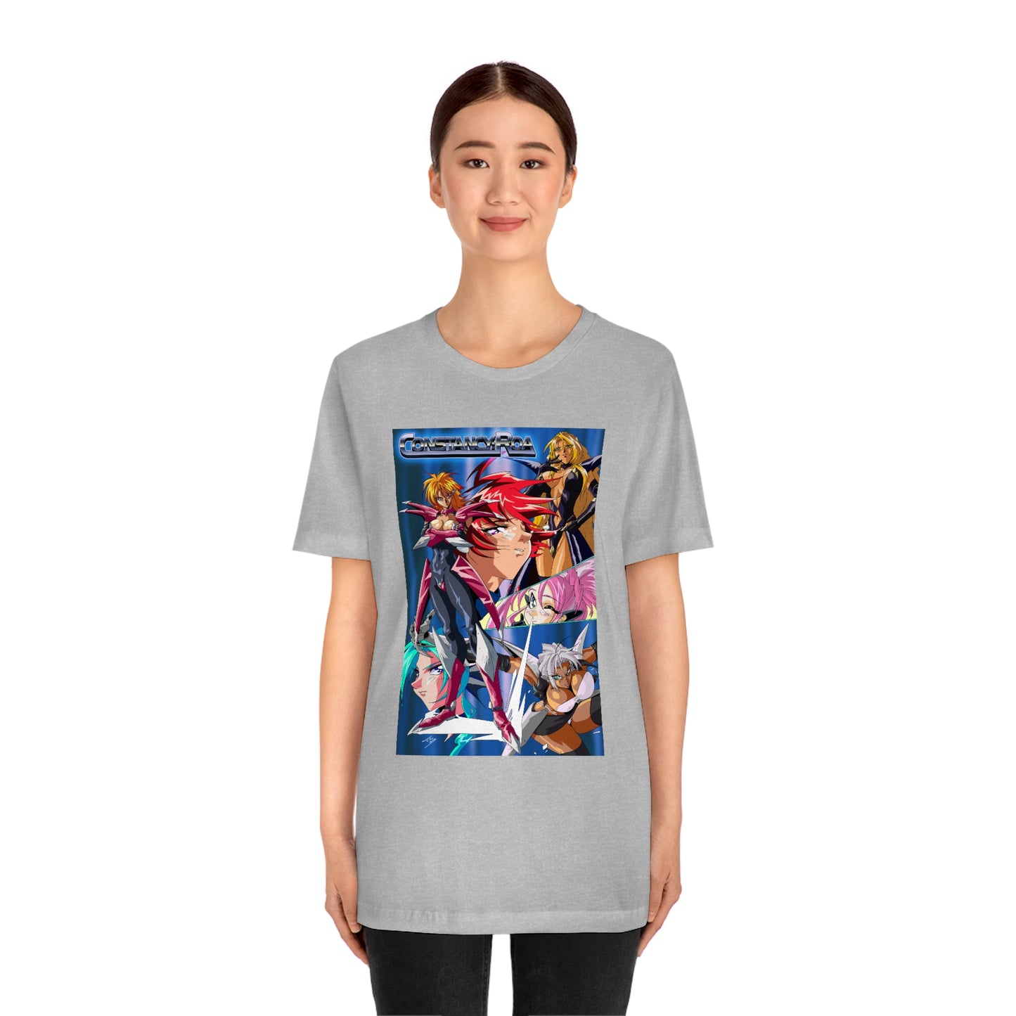 Constancy Roa poster art Unisex Jersey Short Sleeve Tee