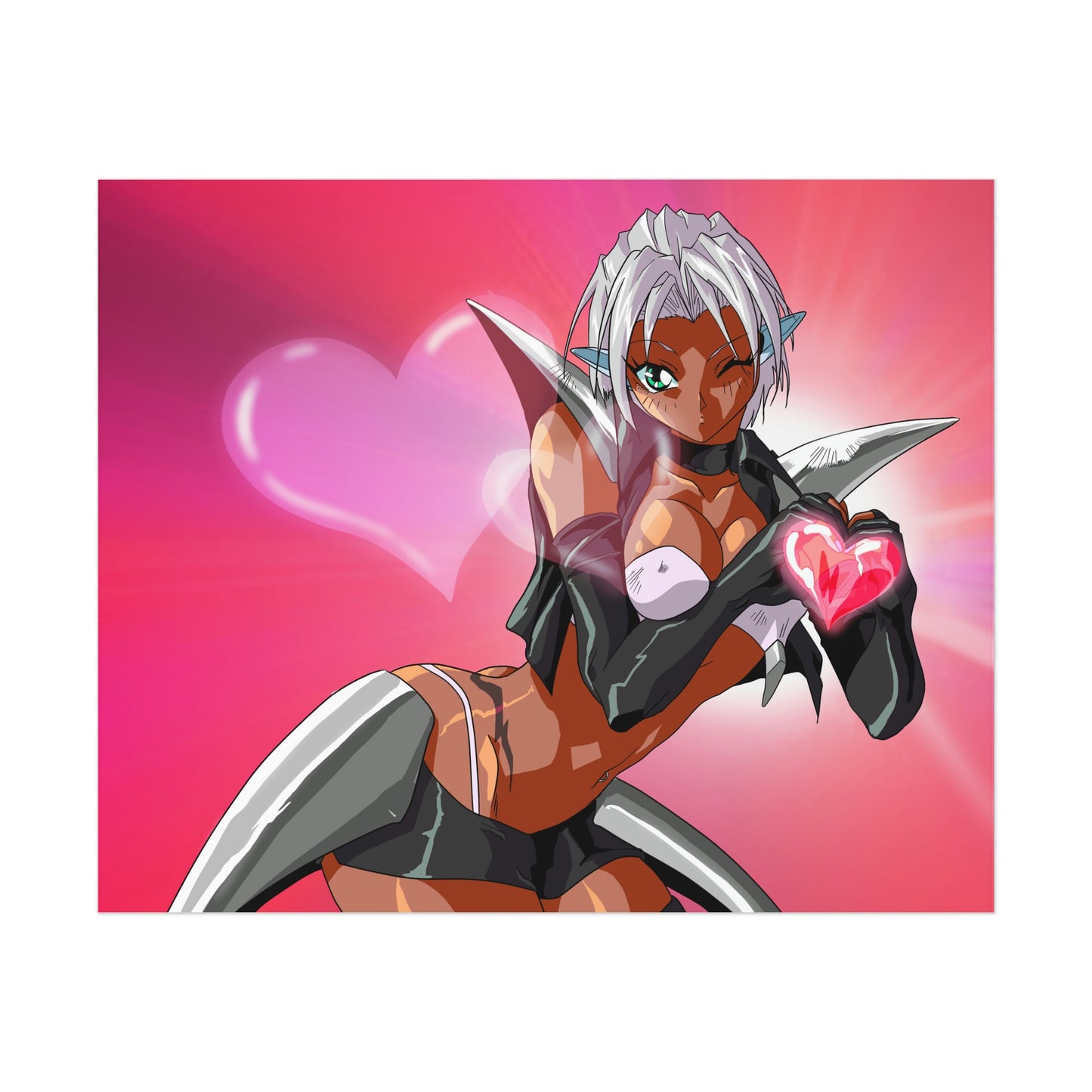 Valentine's Day Misha hearts you Poster