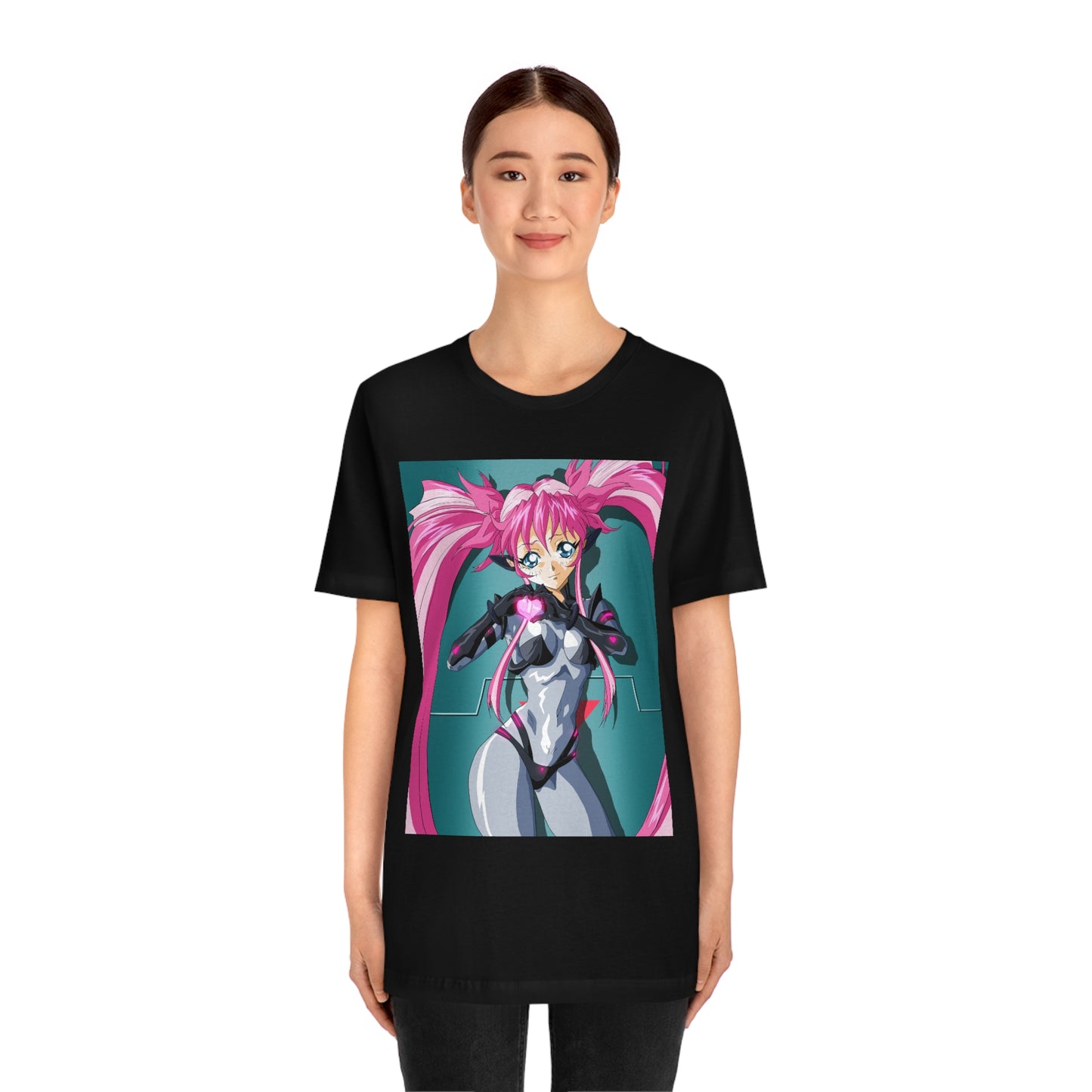 Yuimei hearts you just a little Unisex Jersey Short Sleeve Tee