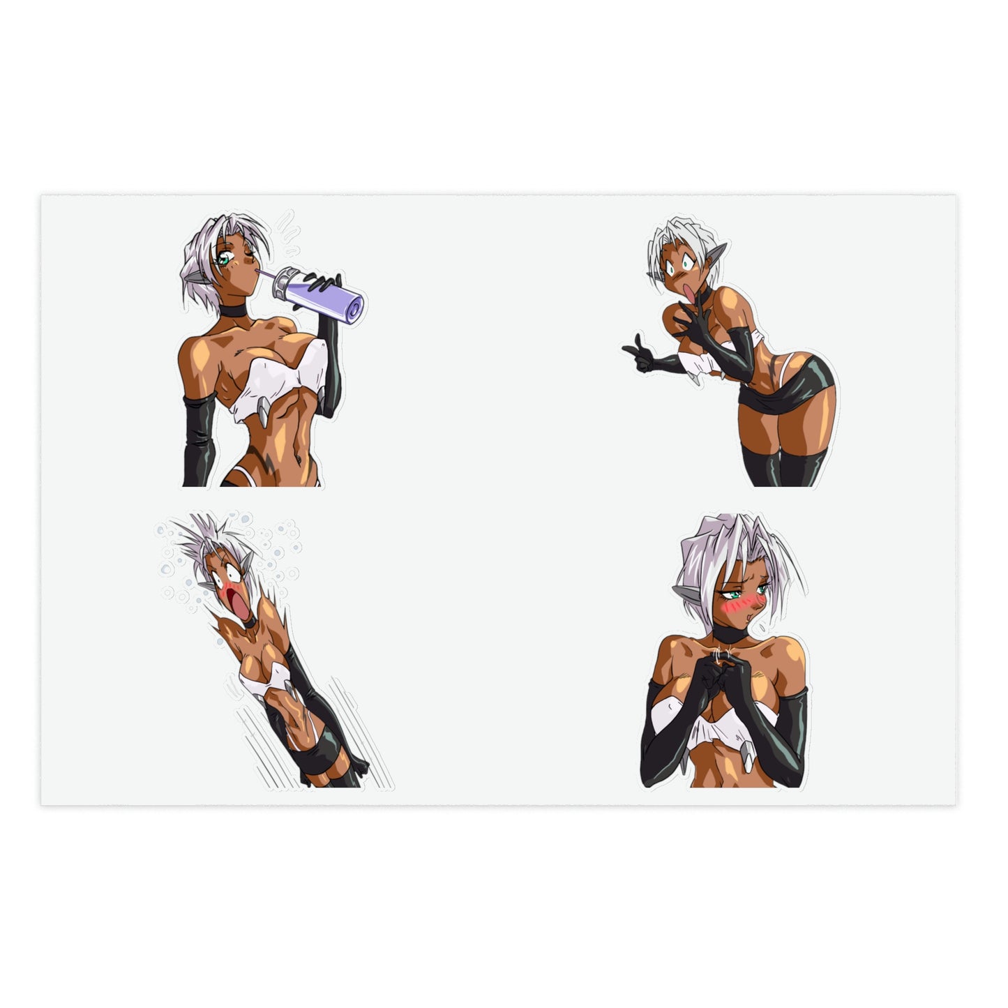 Misha cute and sexy Sticker Sheets