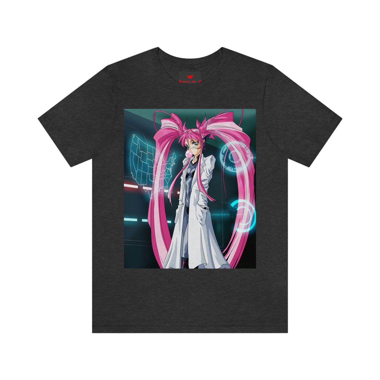 Yuimei definitely not plotting world domination Unisex Jersey Short Sleeve Tee