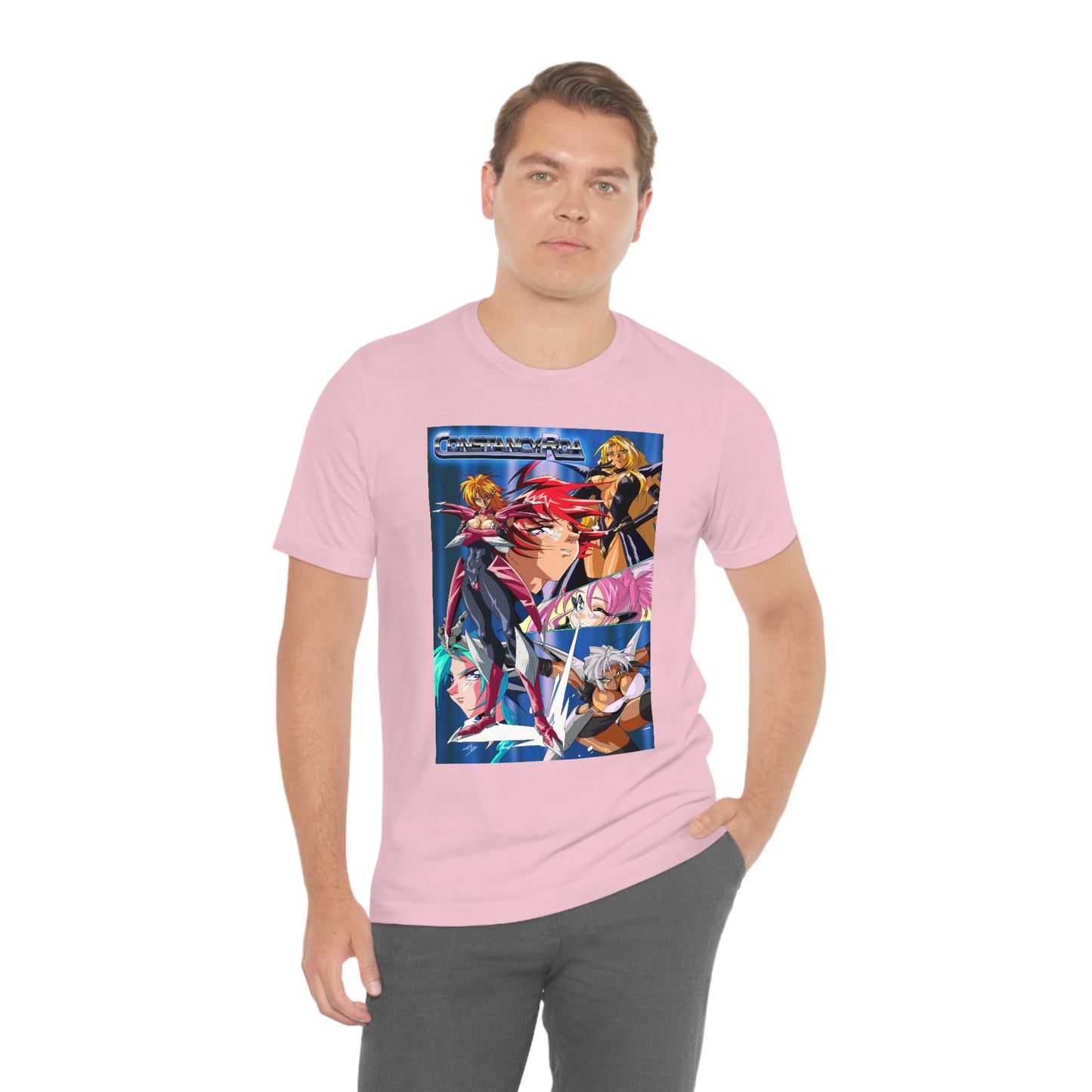Constancy Roa poster art Unisex Jersey Short Sleeve Tee