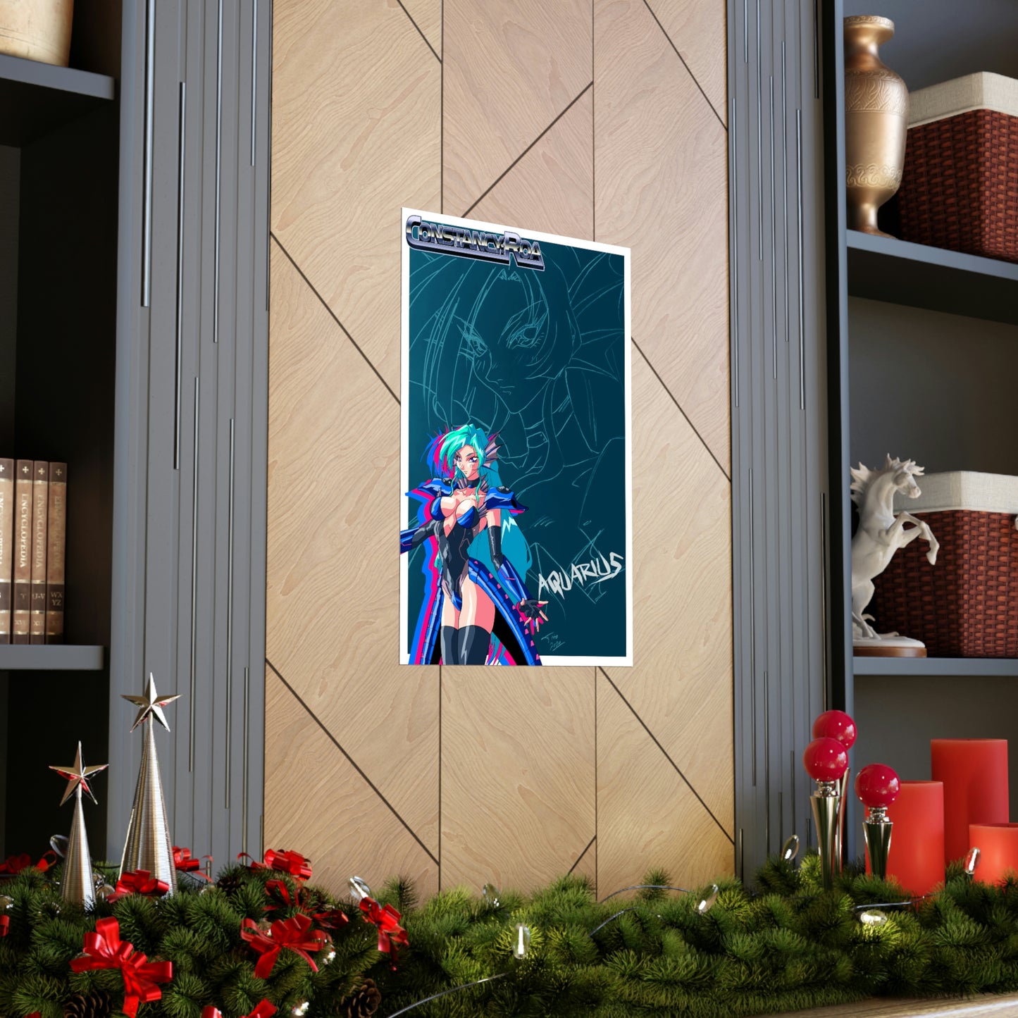 Aquarius artwork Premium Matte Vertical Posters