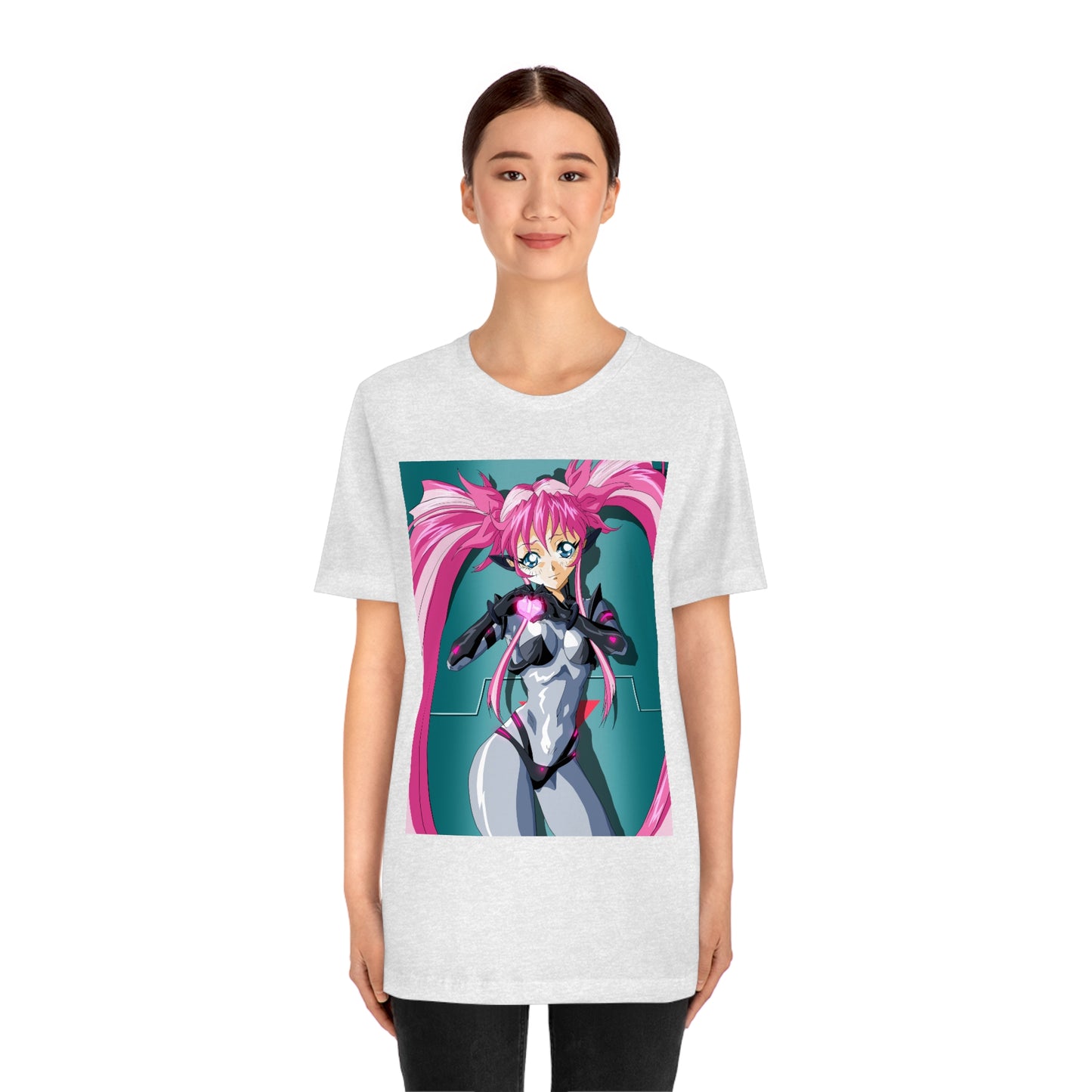 Yuimei hearts you just a little Unisex Jersey Short Sleeve Tee