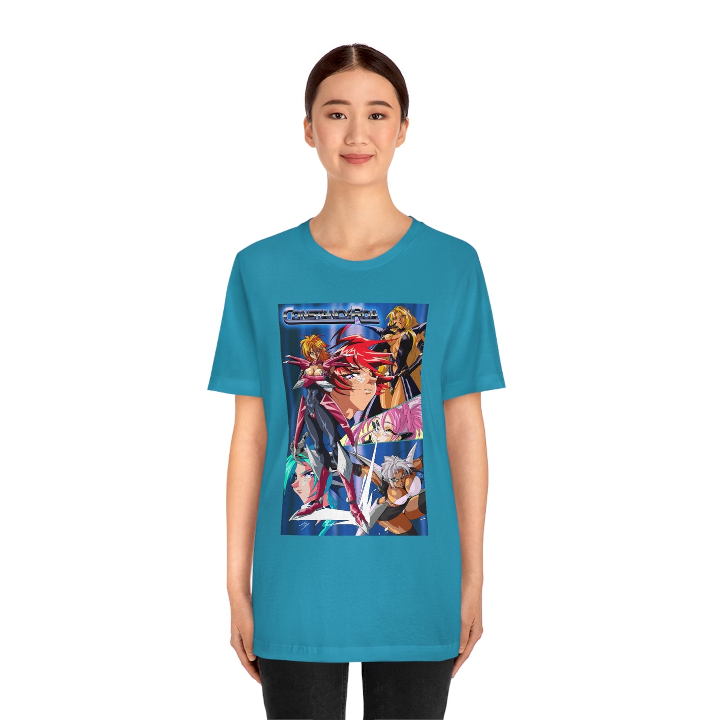 Constancy Roa poster art Unisex Jersey Short Sleeve Tee