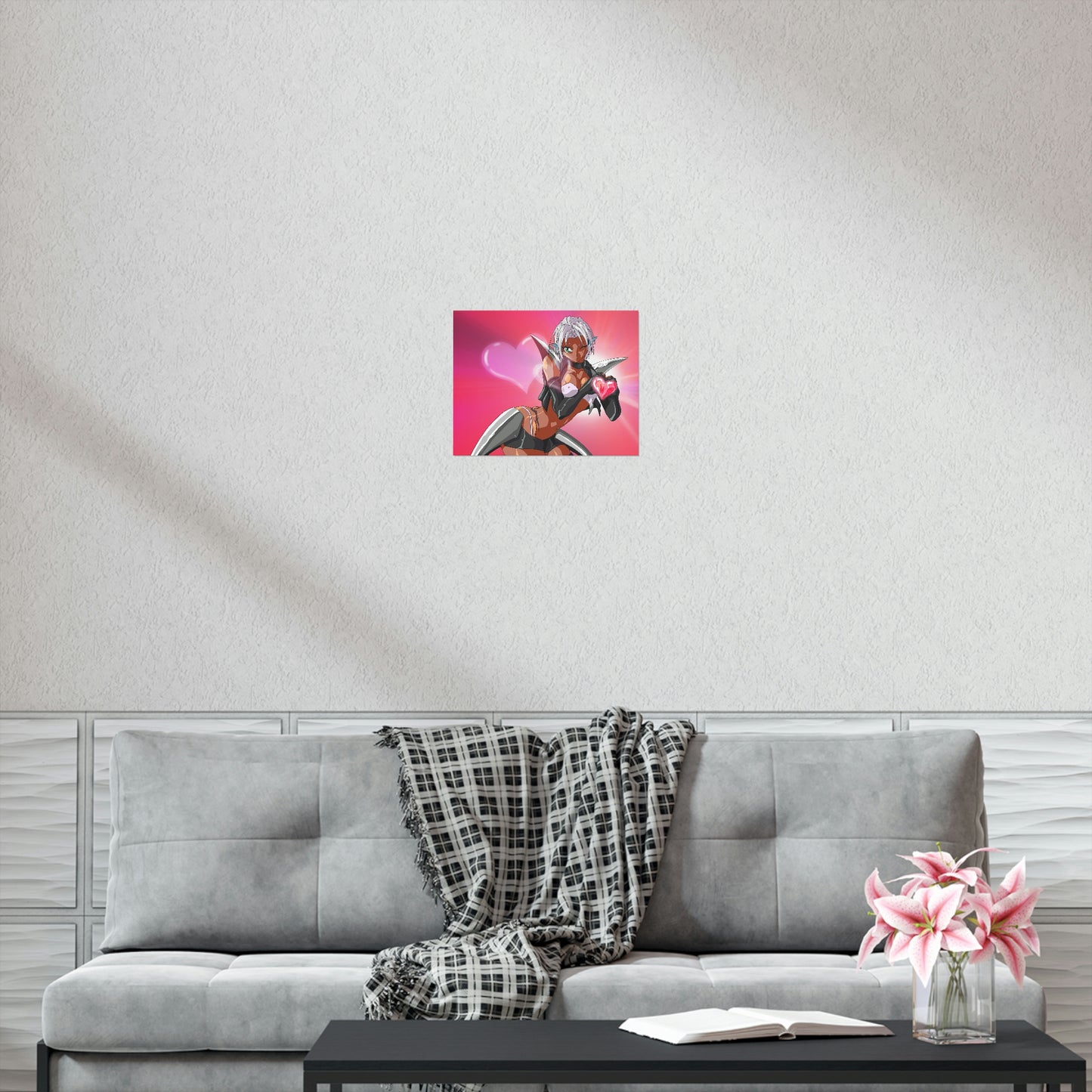 Valentine's Day Misha hearts you Poster