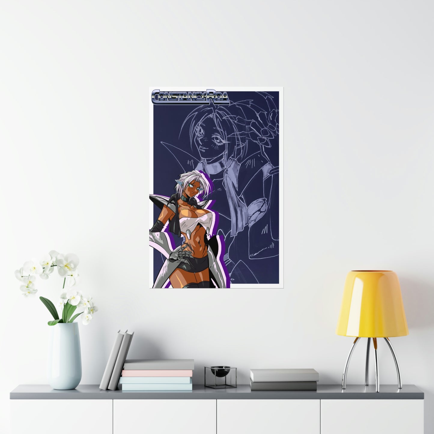 Misha artwork Premium Matte Vertical Posters