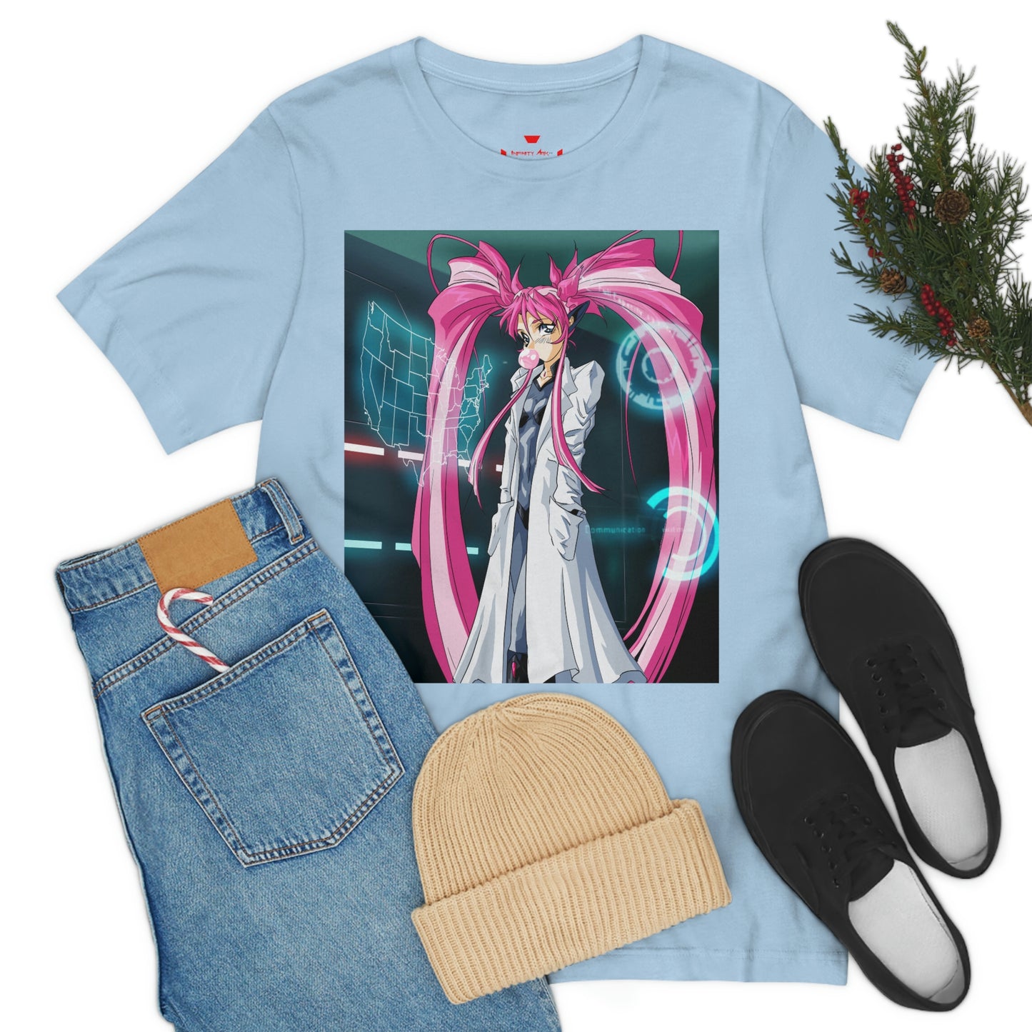 Yuimei definitely not plotting world domination Unisex Jersey Short Sleeve Tee