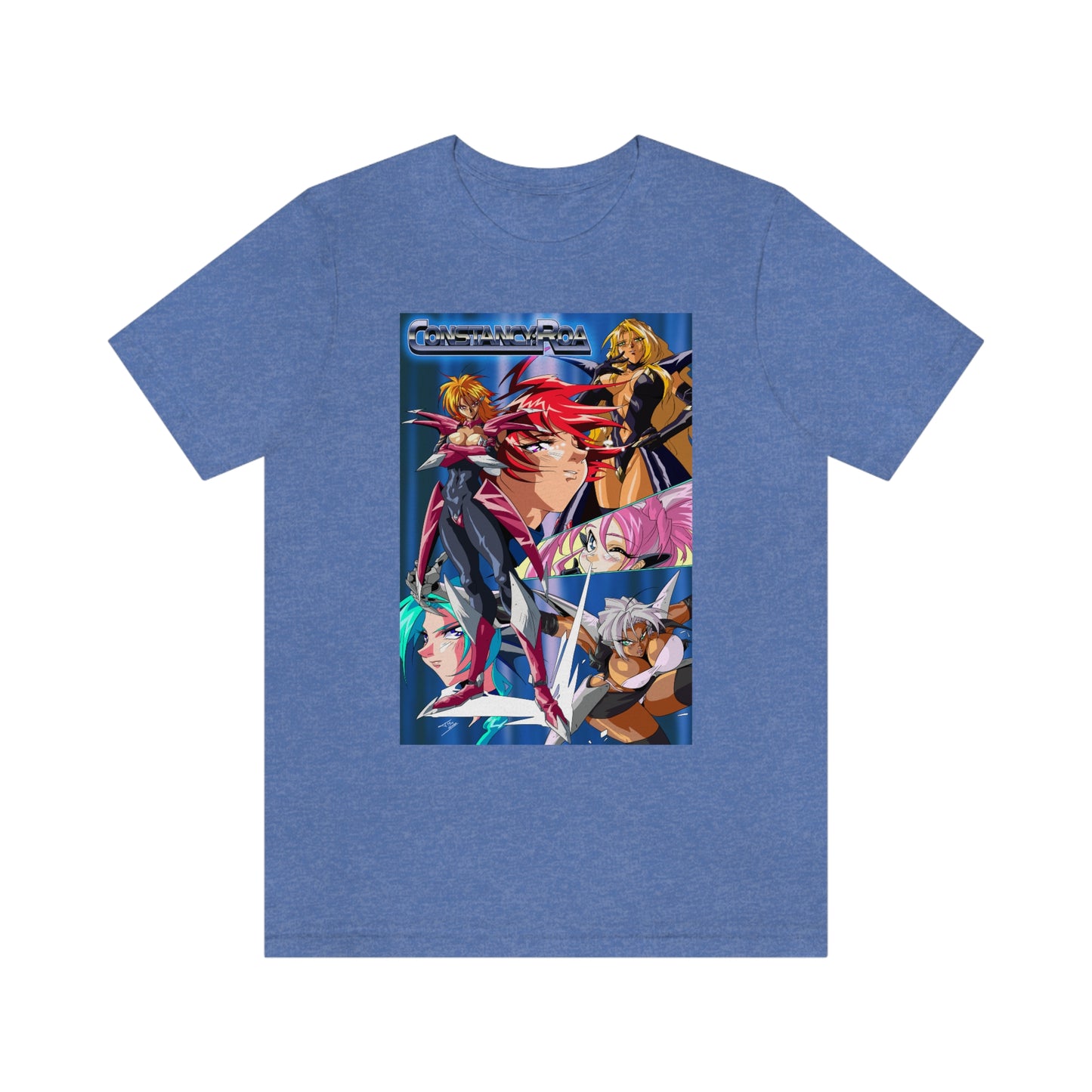 Constancy Roa poster art Unisex Jersey Short Sleeve Tee