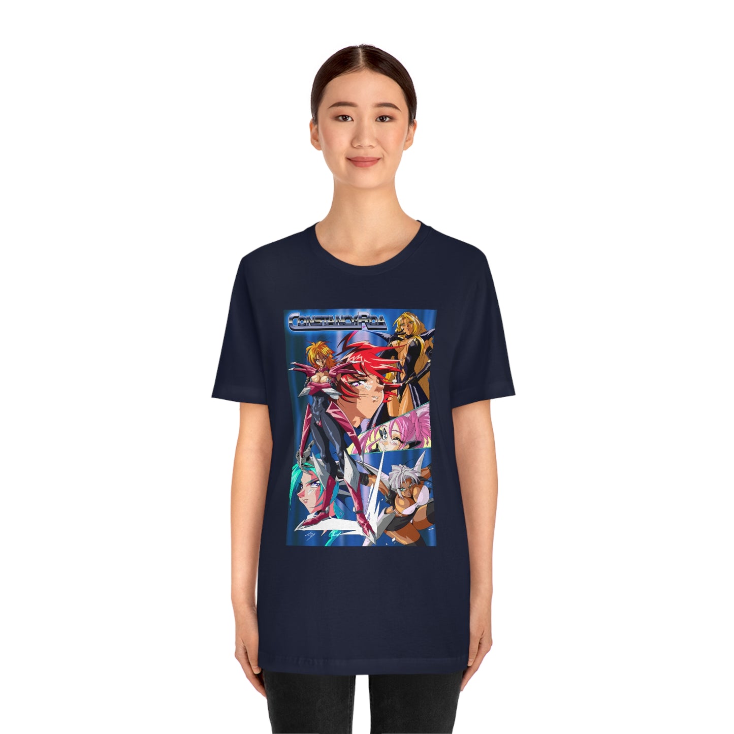 Constancy Roa poster art Unisex Jersey Short Sleeve Tee
