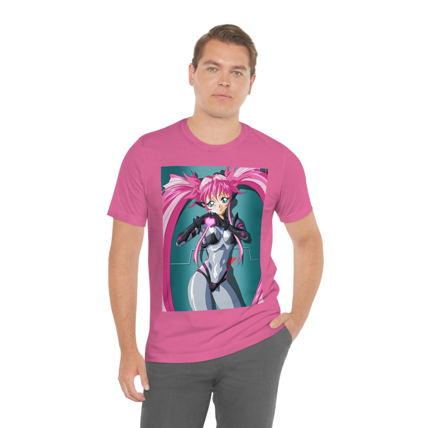 Yuimei hearts you just a little Unisex Jersey Short Sleeve Tee