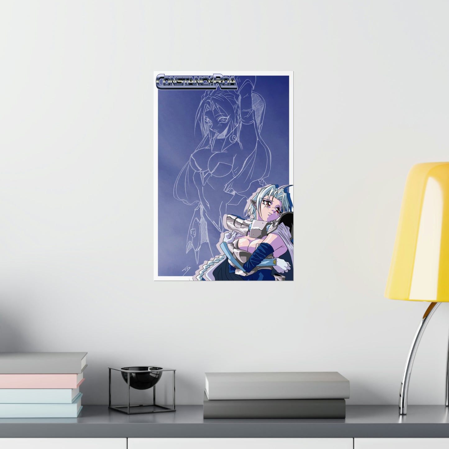 Adama artwork Premium Matte Vertical Poster