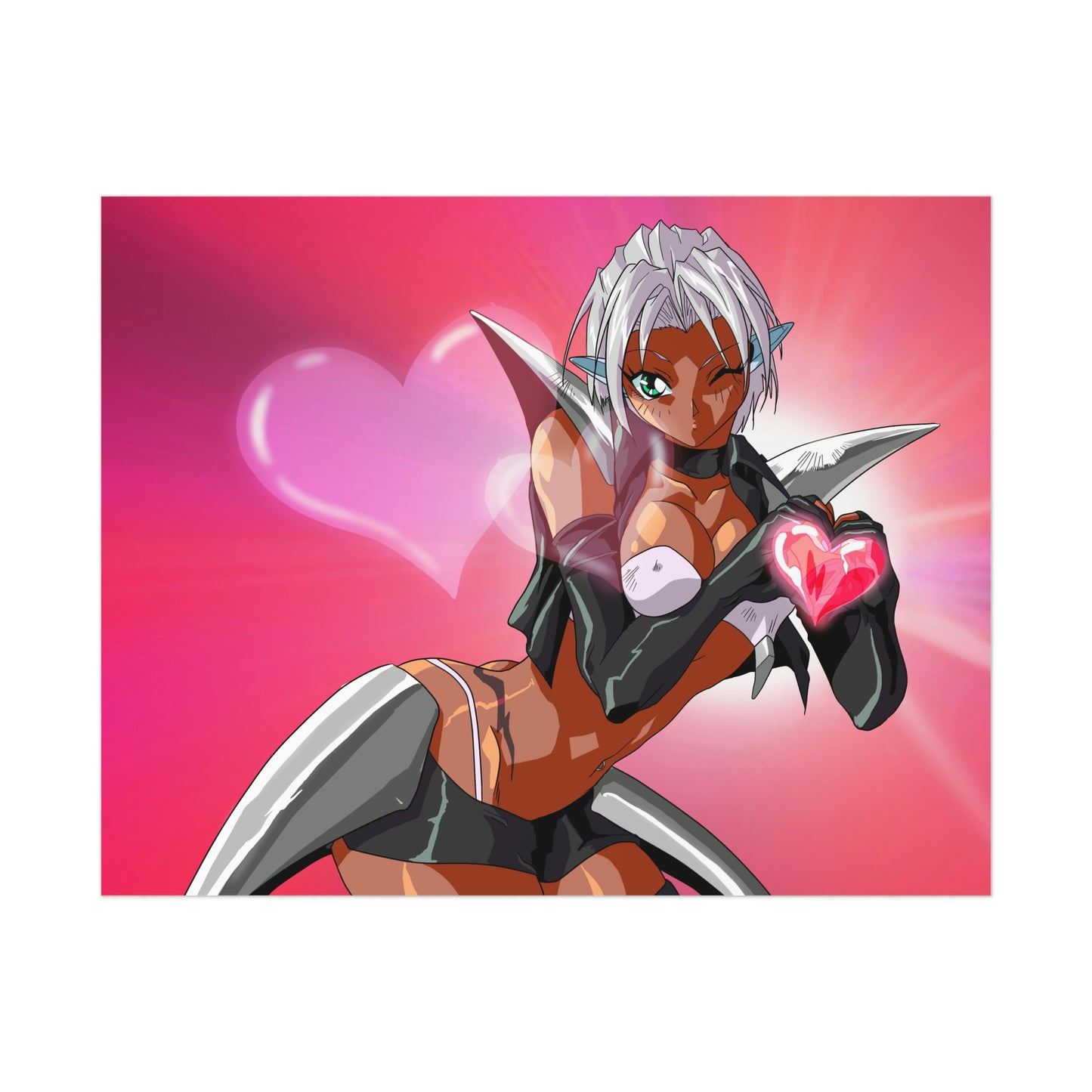 Valentine's Day Misha hearts you Poster