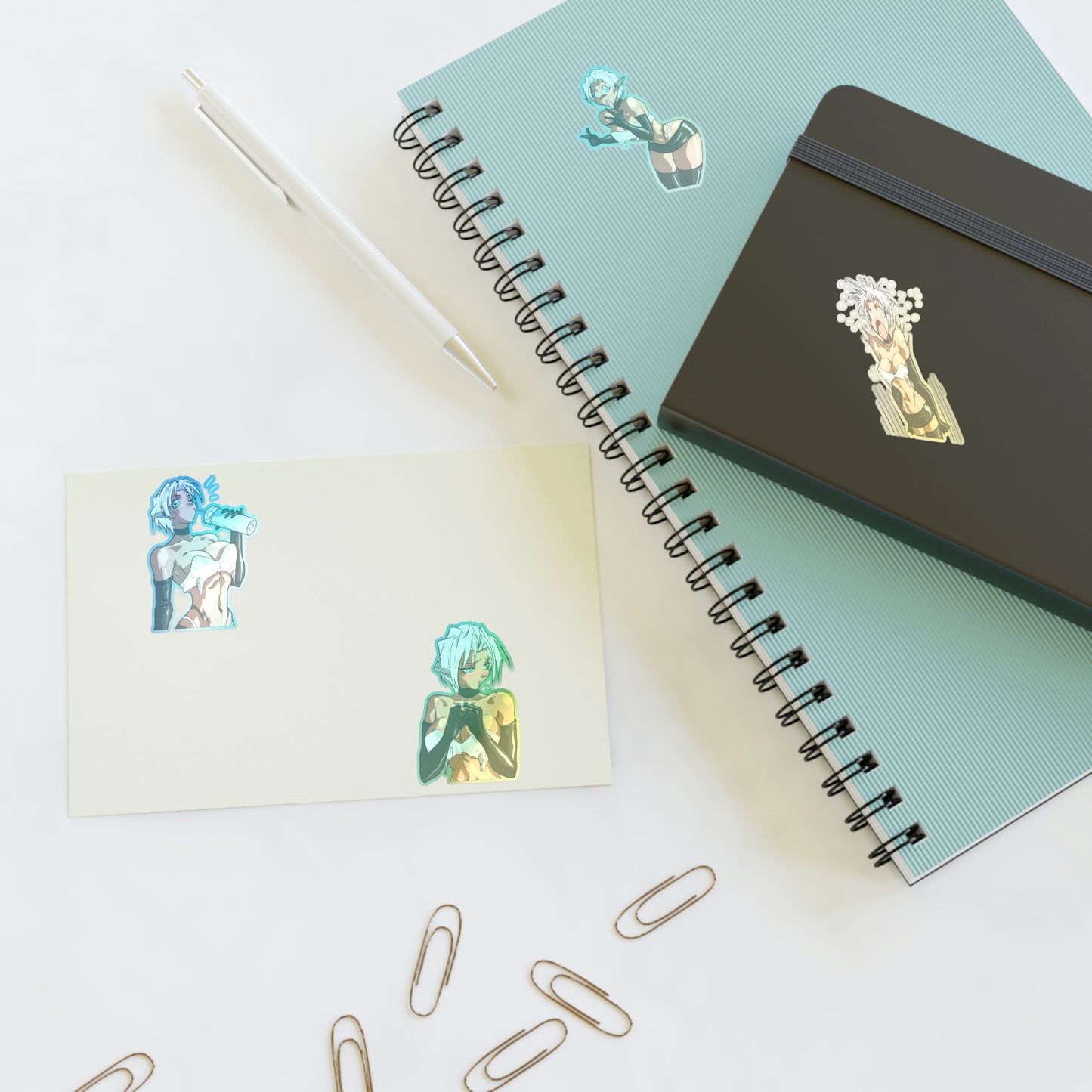 Misha cute and sexy Sticker Sheets