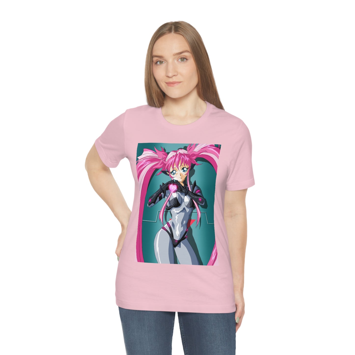 Yuimei hearts you just a little Unisex Jersey Short Sleeve Tee