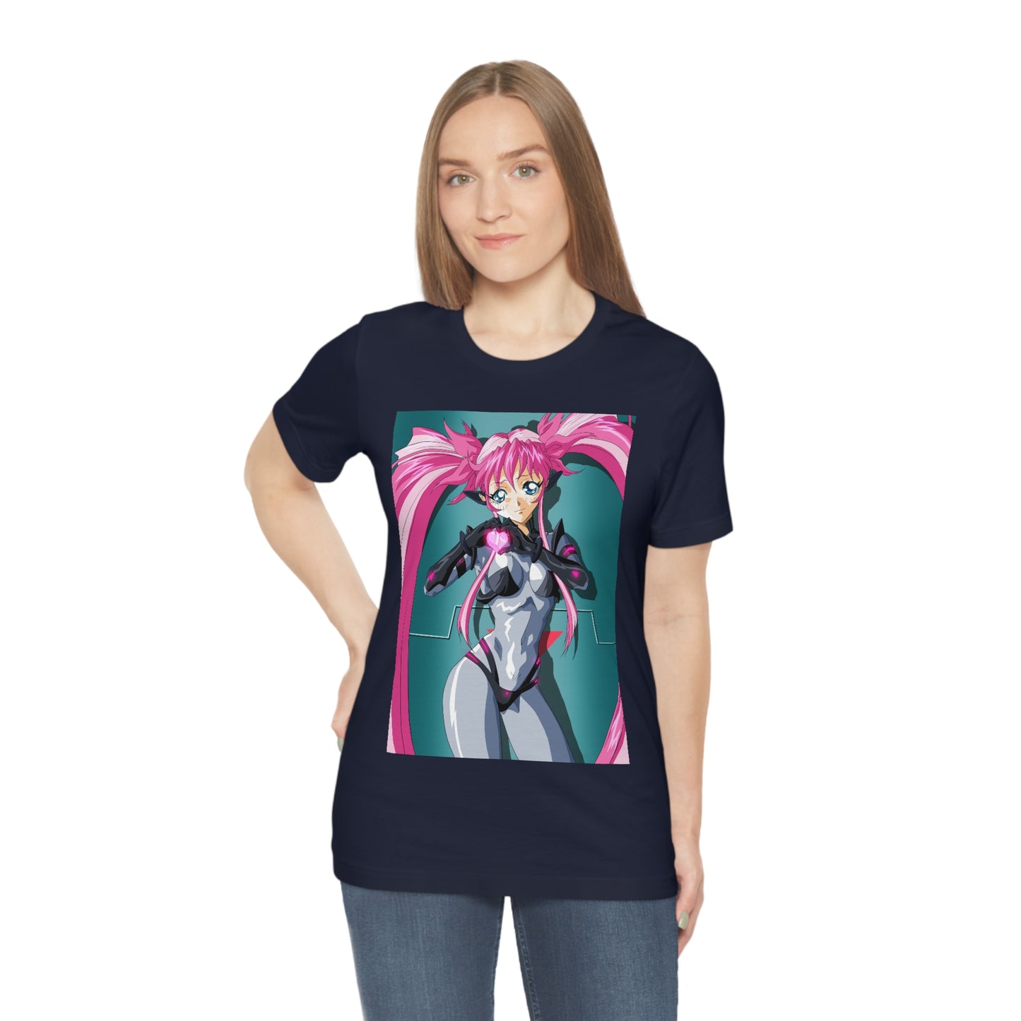 Yuimei hearts you just a little Unisex Jersey Short Sleeve Tee